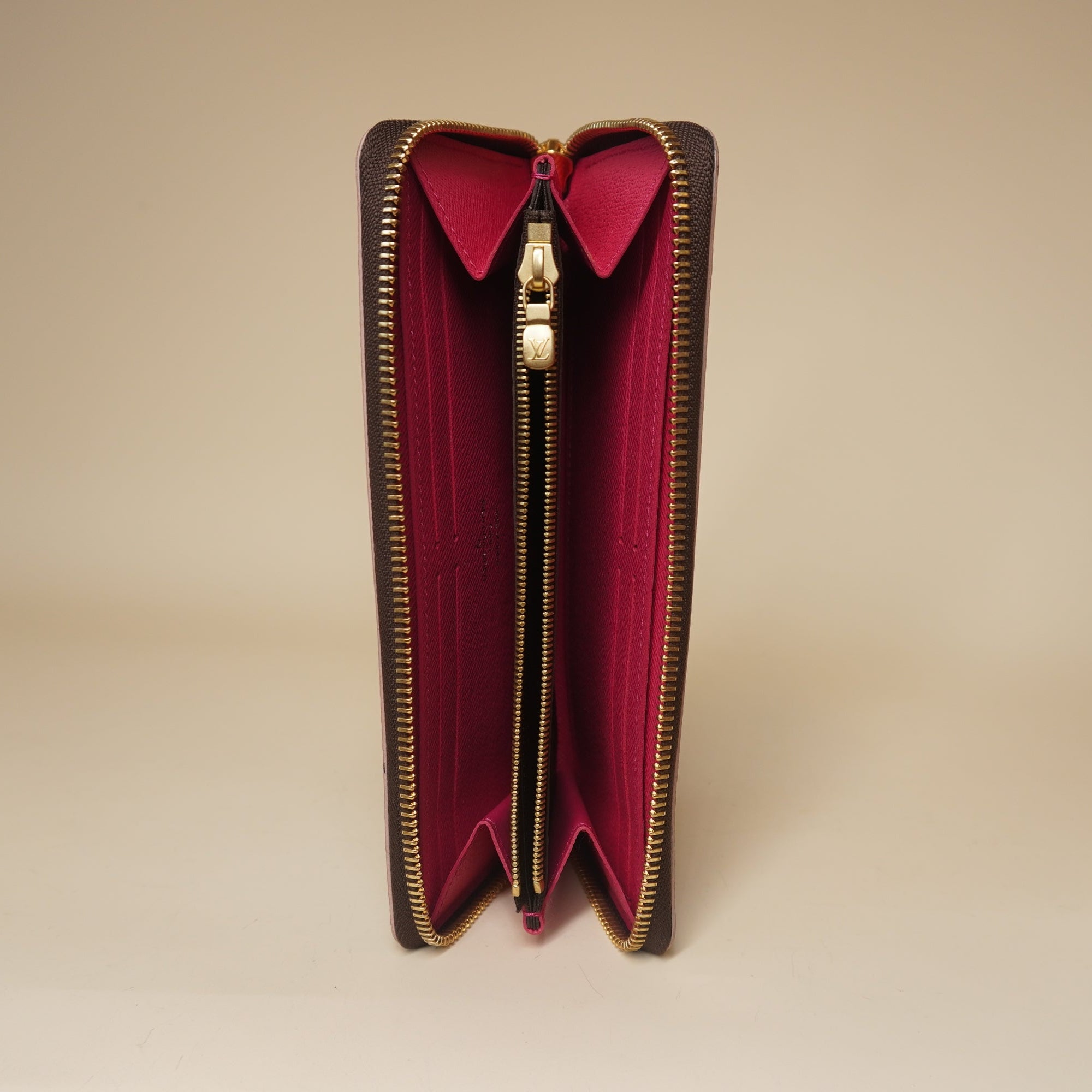 PRE-OWNED Monogram Blooming Flowers Clemence Wallet