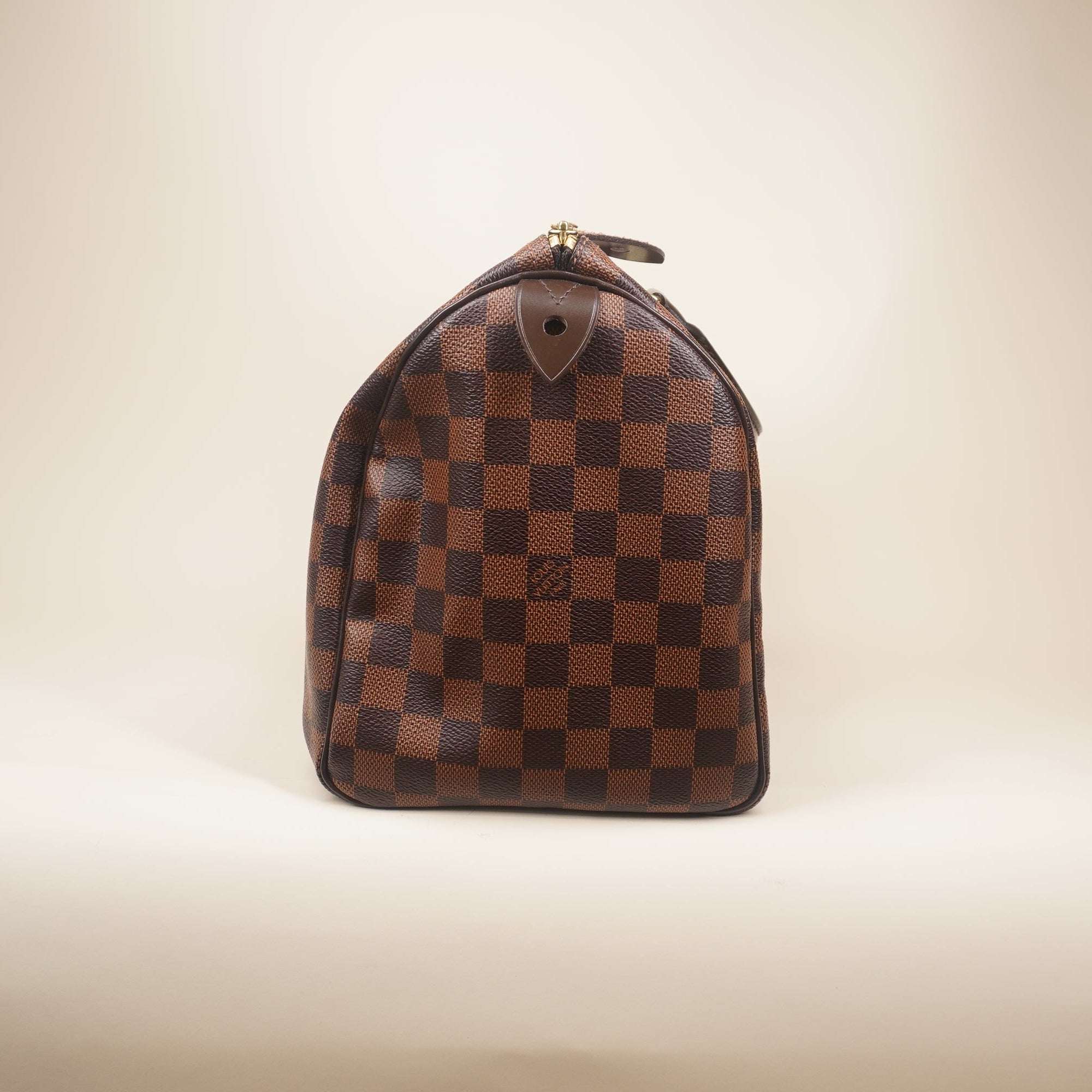 PRE-OWNED Speedy 30 Damier Ebene Canvas Tote bag