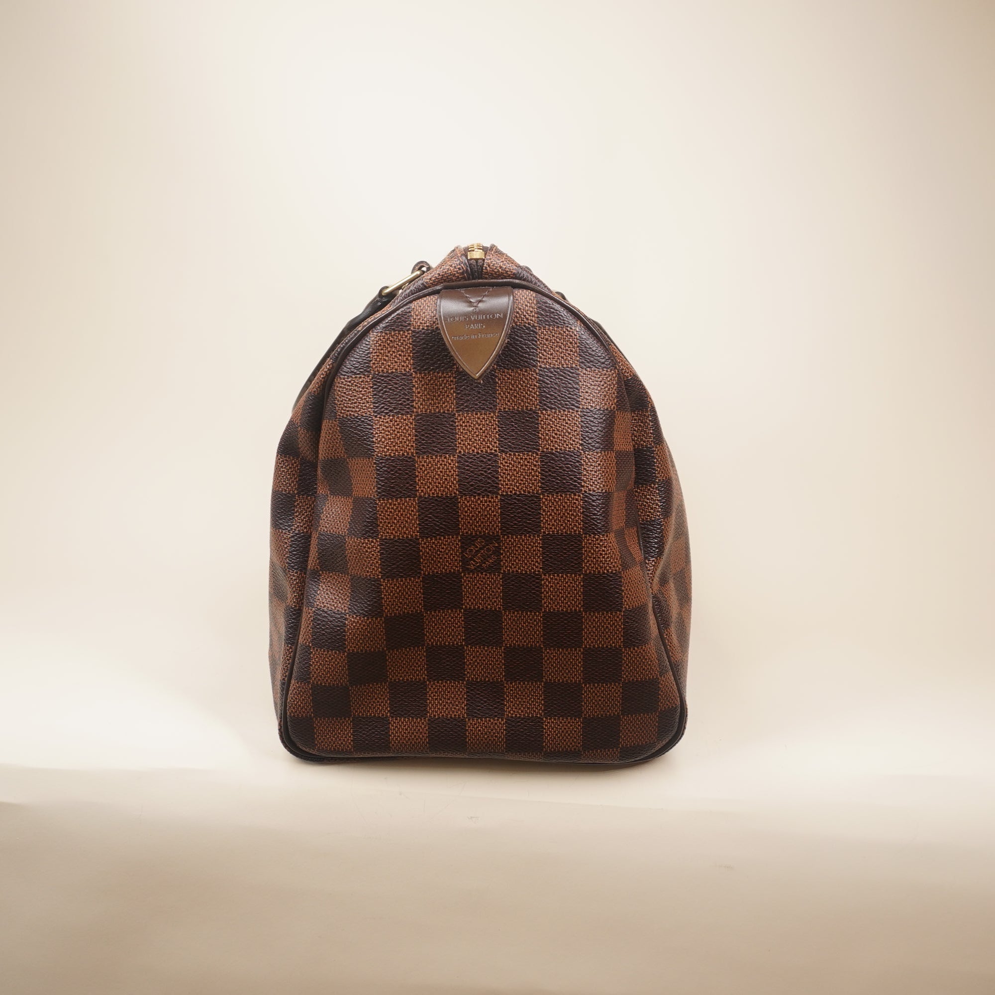 PRE-OWNED Speedy 30 Damier Ebene Canvas Tote bag