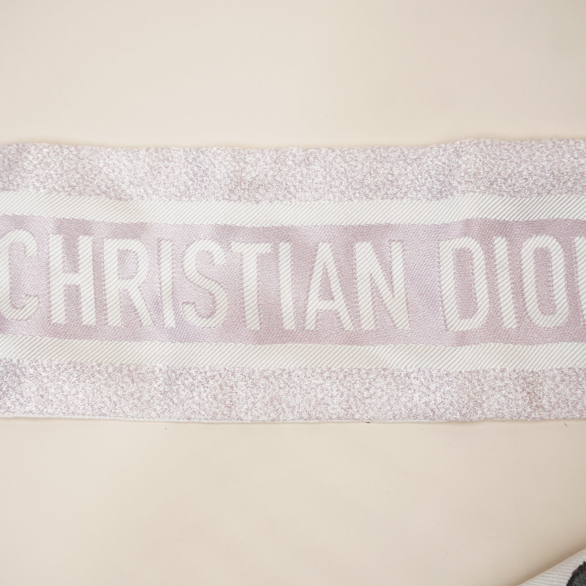 PRE-OWNED Silk Floral Lavender Twilly