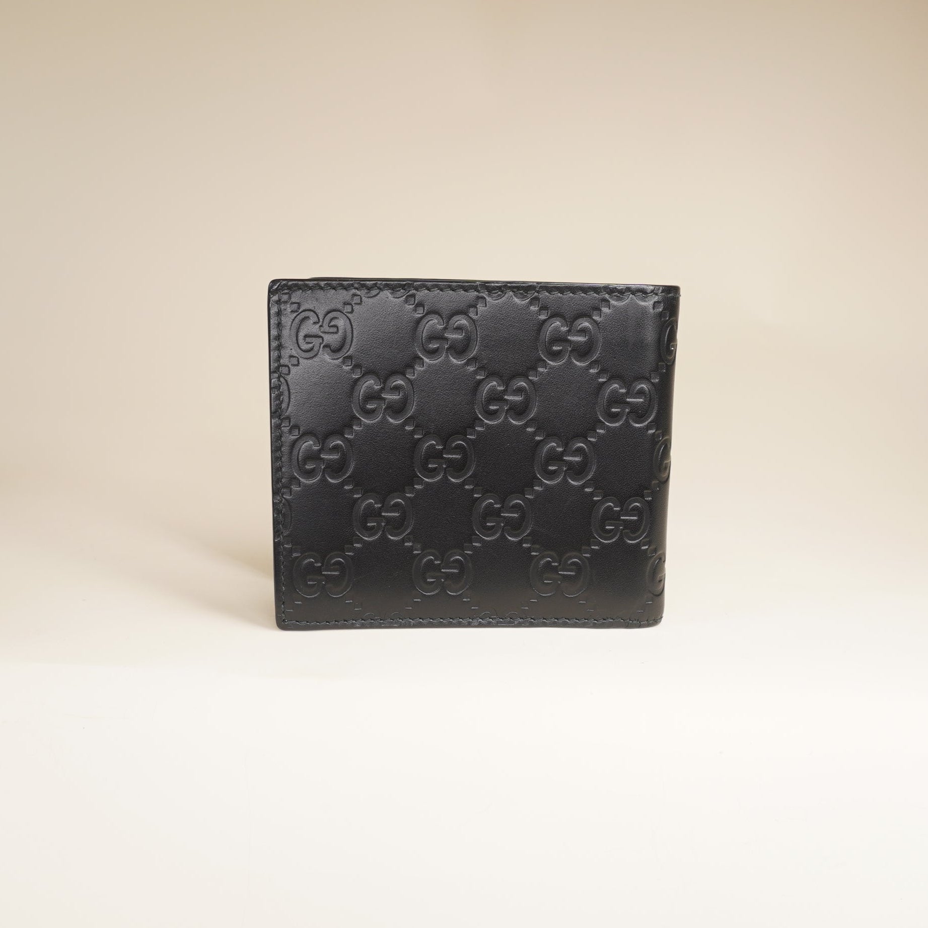 PRE-OWNED Guccissima Signature Dorian Bi-Fold Wallet