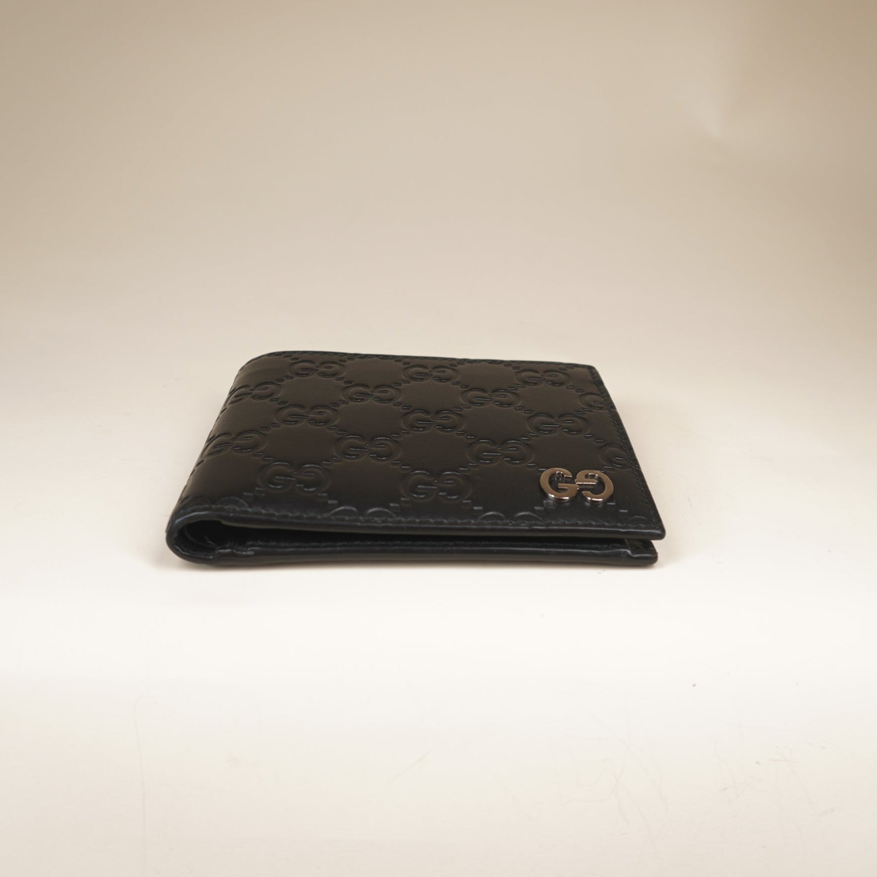 PRE-OWNED Guccissima Signature Dorian Bi-Fold Wallet