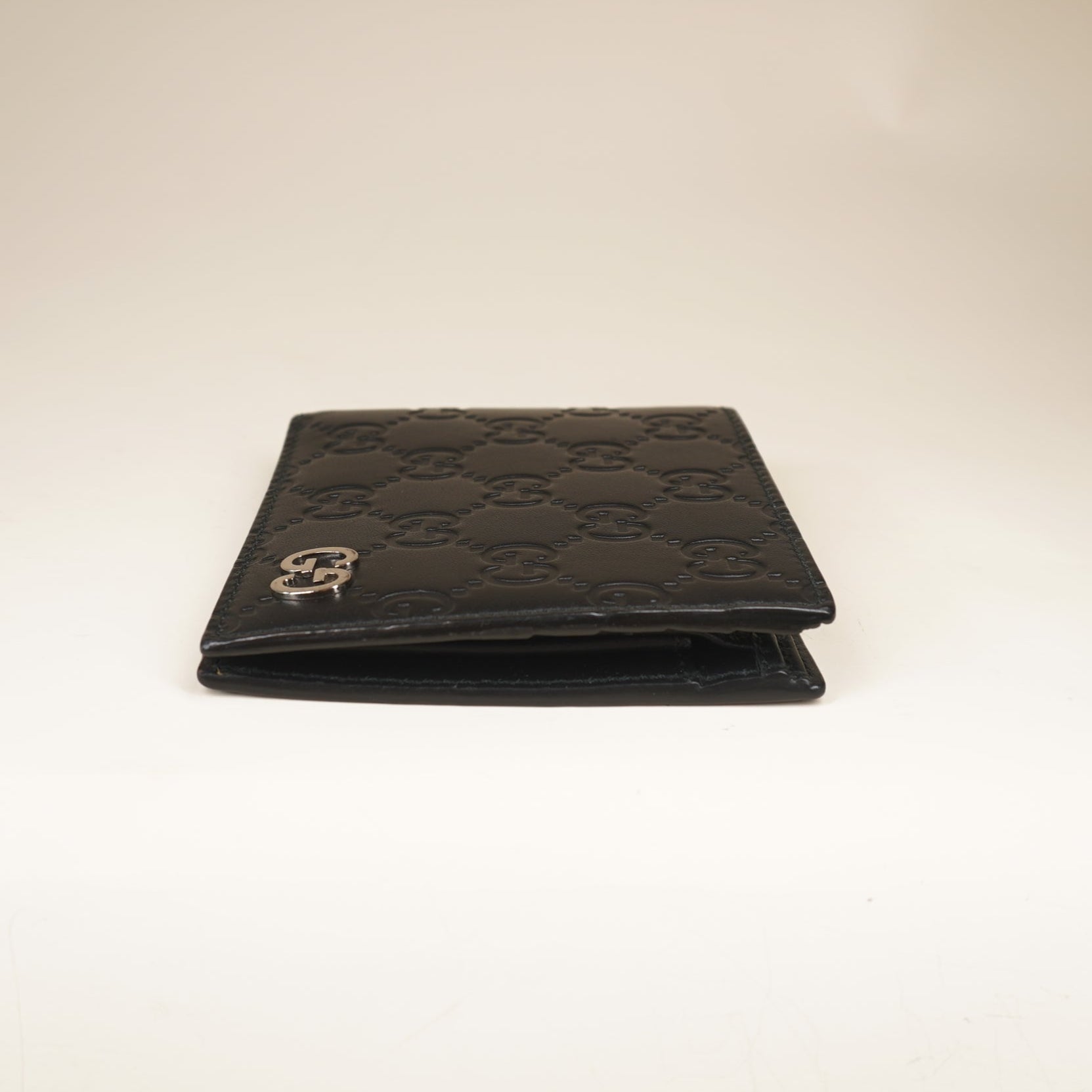 PRE-OWNED Guccissima Signature Dorian Bi-Fold Wallet