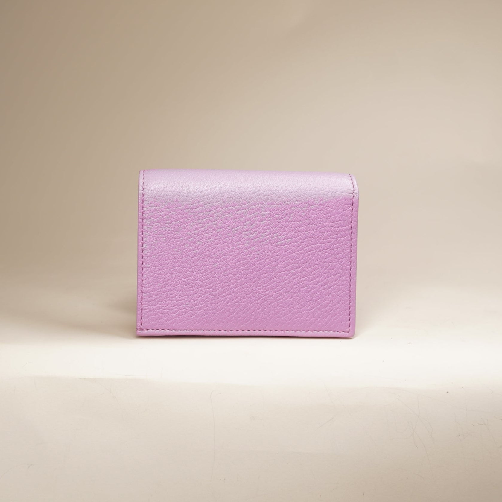 PRE-OWNED GG Pink Crystals Marmont Bifold Card Holder