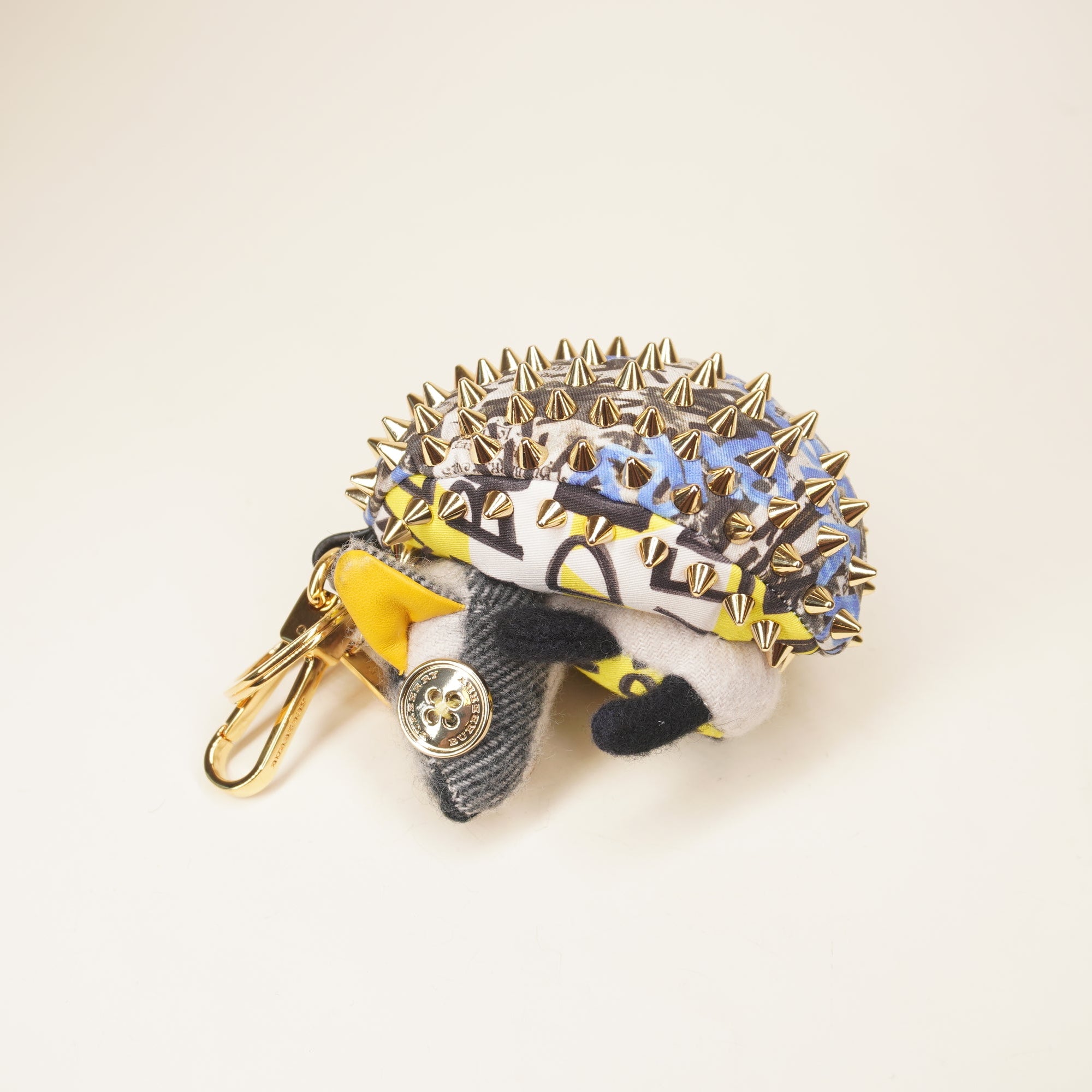 PRE-OWNED Bob the Hedgehog Graffiti Print Cotton Keychain Multicolour