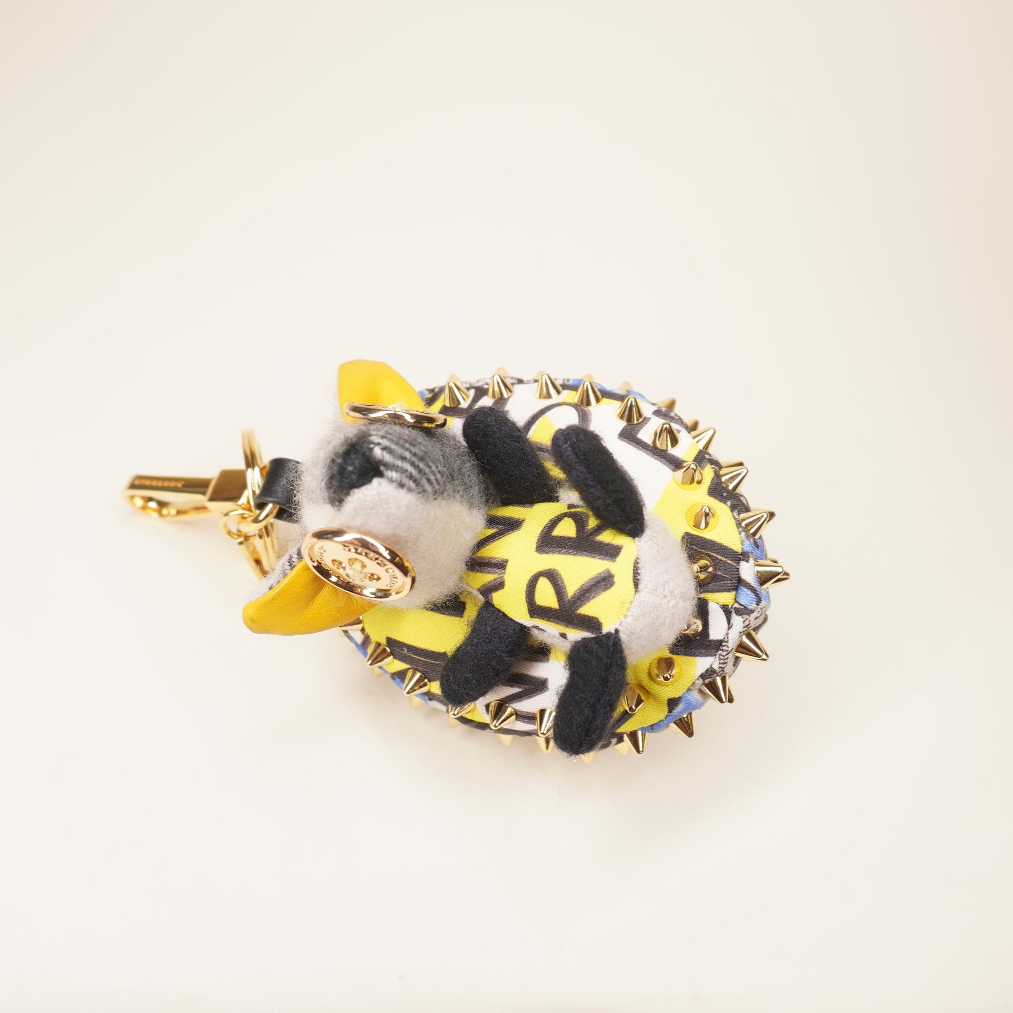 PRE-OWNED Bob the Hedgehog Graffiti Print Cotton Keychain Multicolour