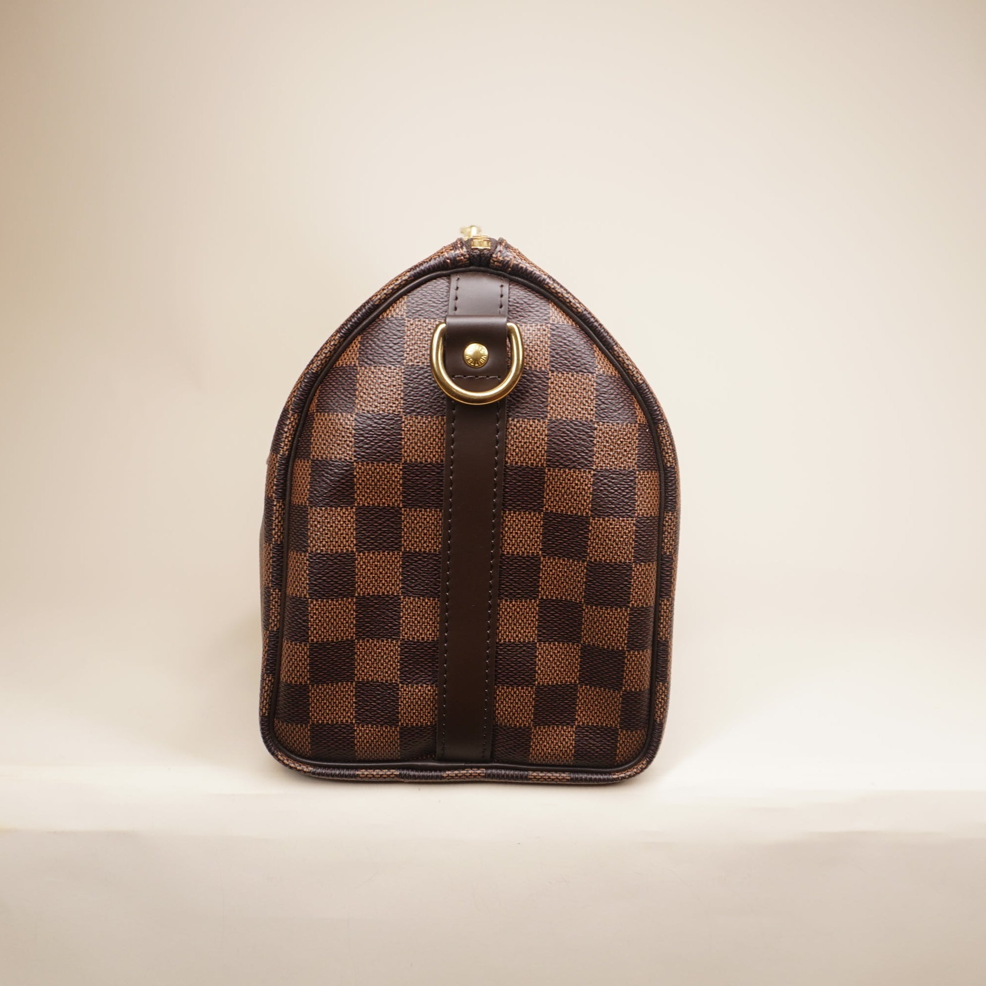 PRE-OWNED Speedy 25 Damier Ebene Canvas Bandoulier Shoulder Bag
