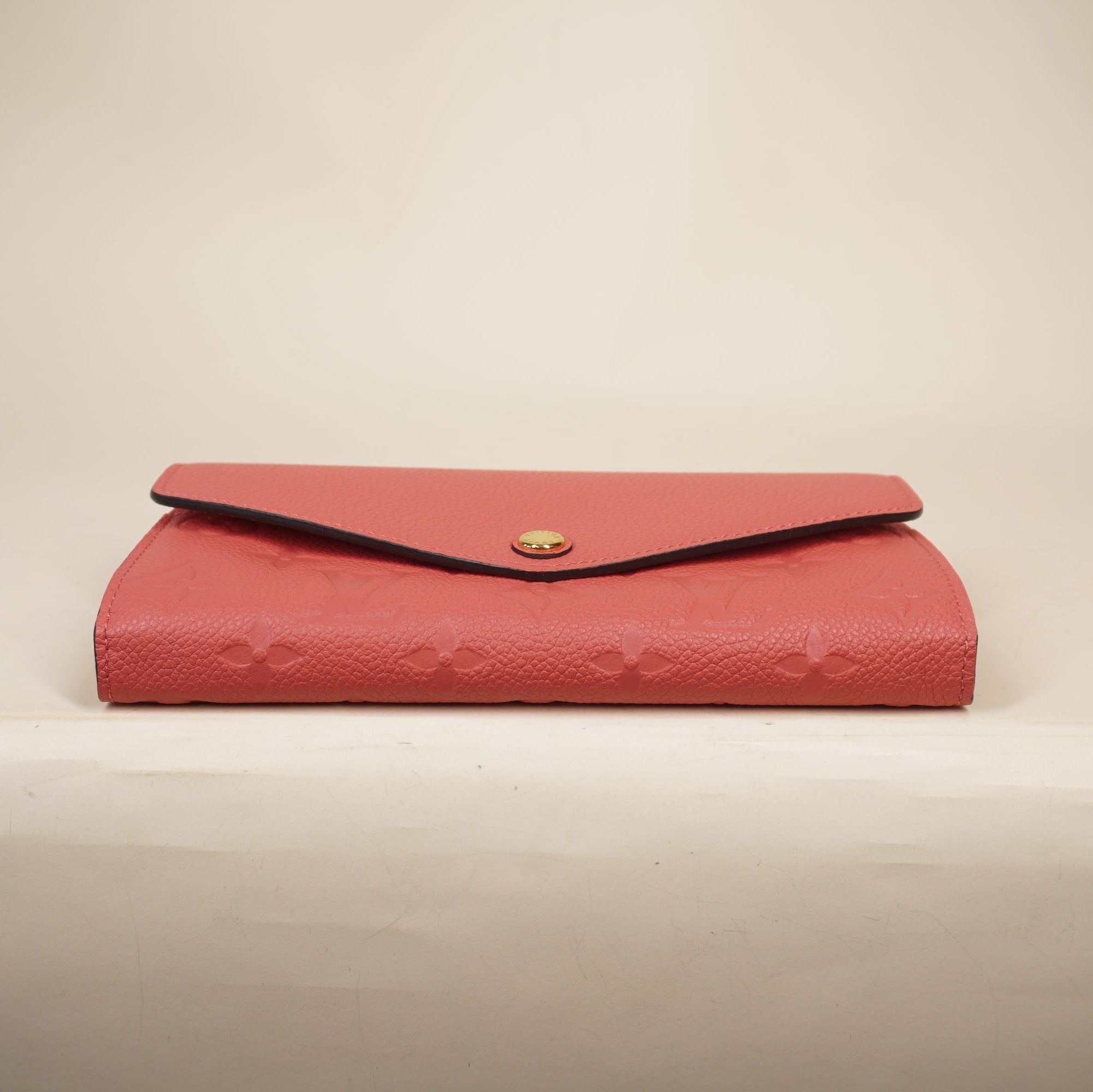 PRE-OWNED LV Blossom Empreinte Sarah Wallet NM