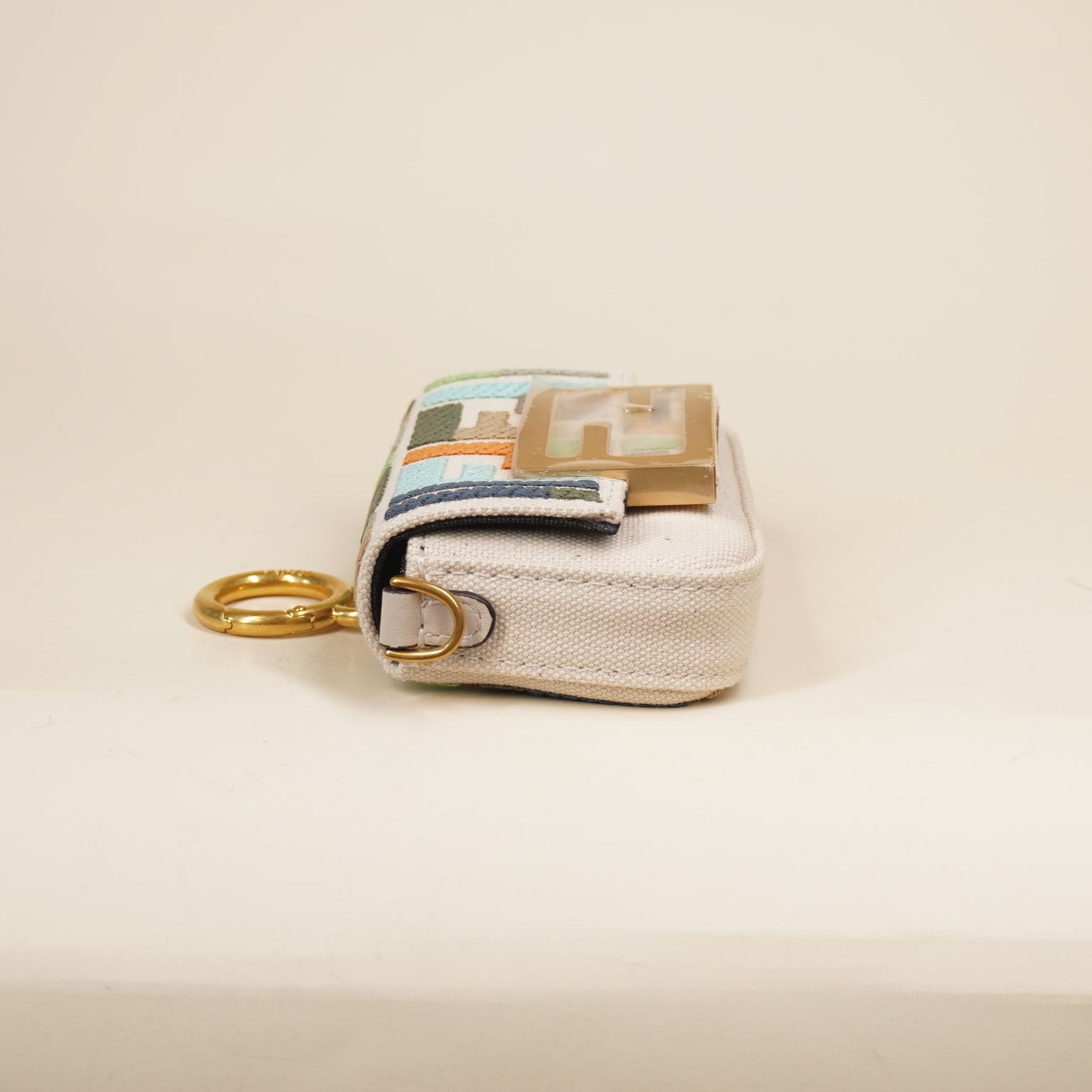 PRE-OWNED Baguette Multicolor Mini Crossbody Bag