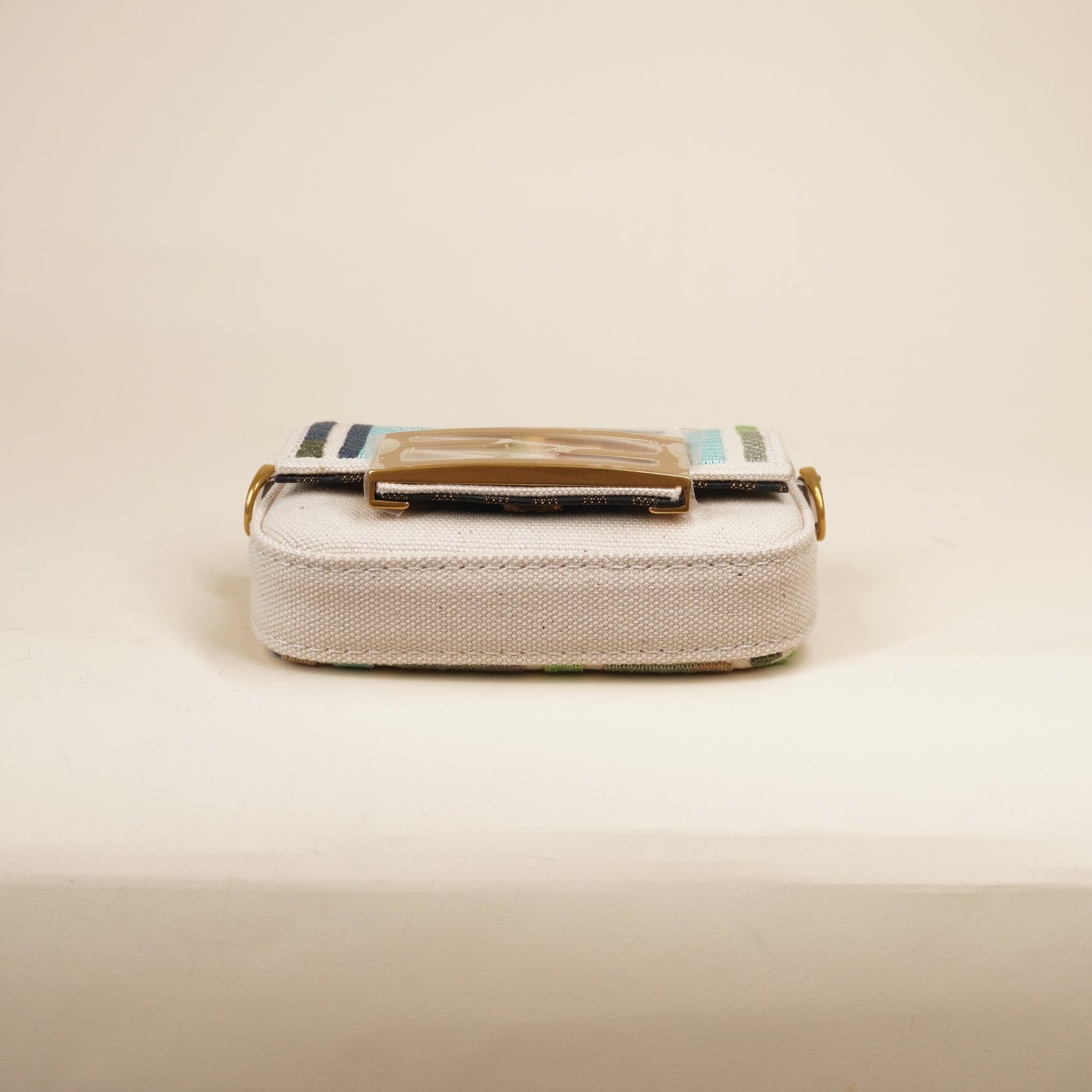 PRE-OWNED Baguette Multicolor Mini Crossbody Bag