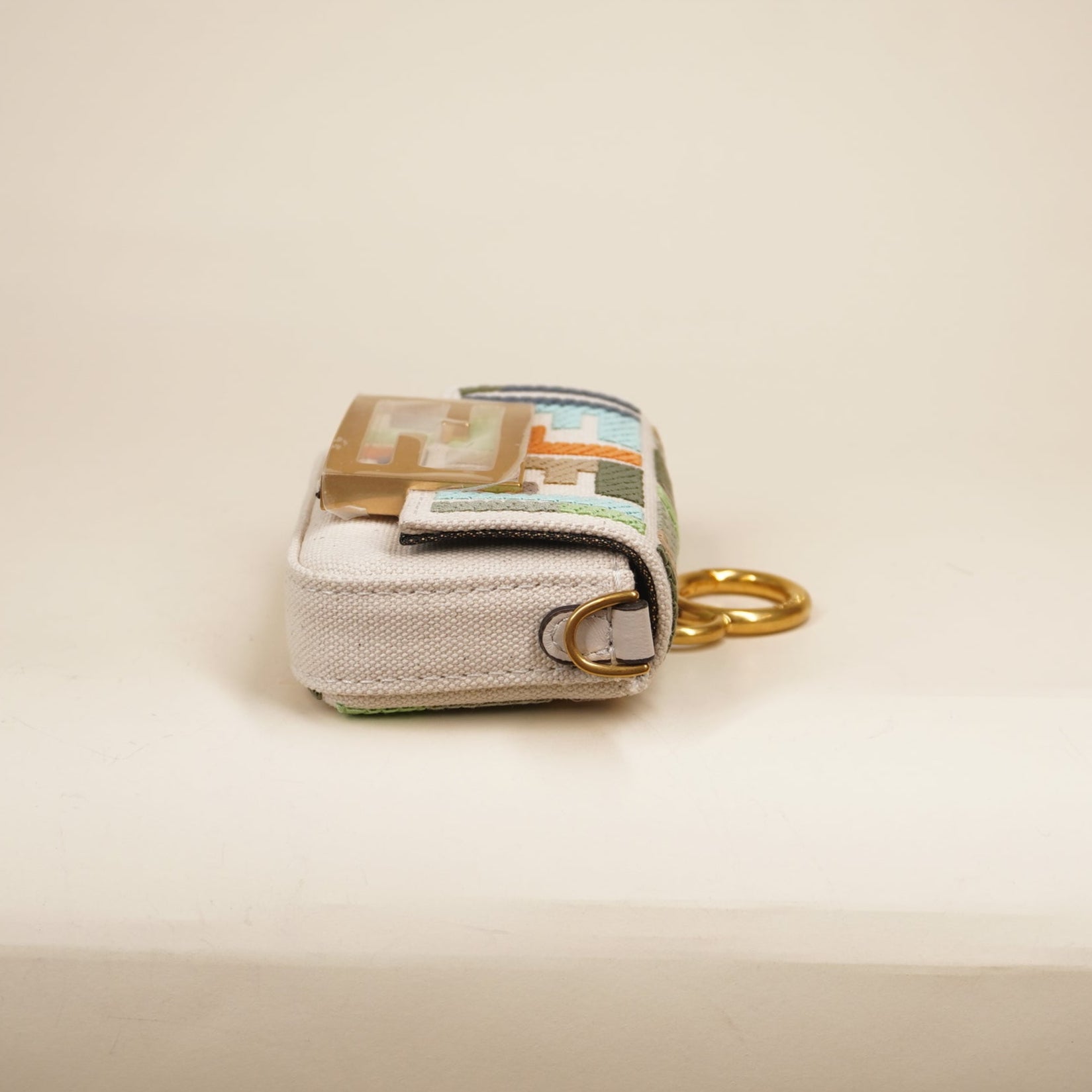 PRE-OWNED Baguette Multicolor Mini Crossbody Bag