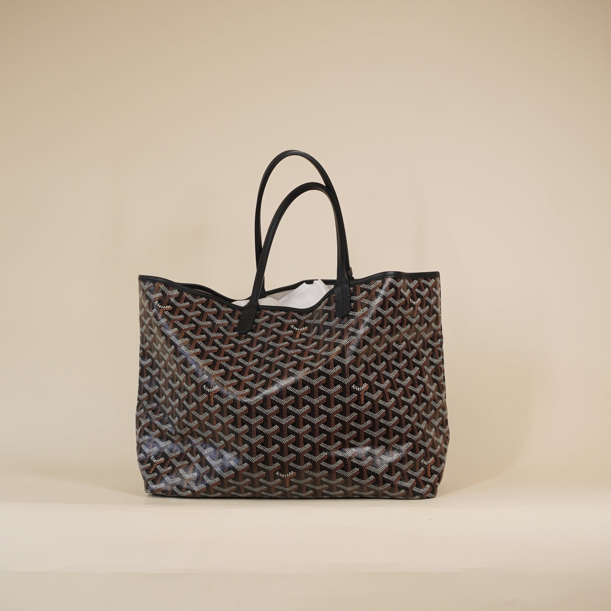 PRE-OWNED Saint Louis PM Tote bag Black