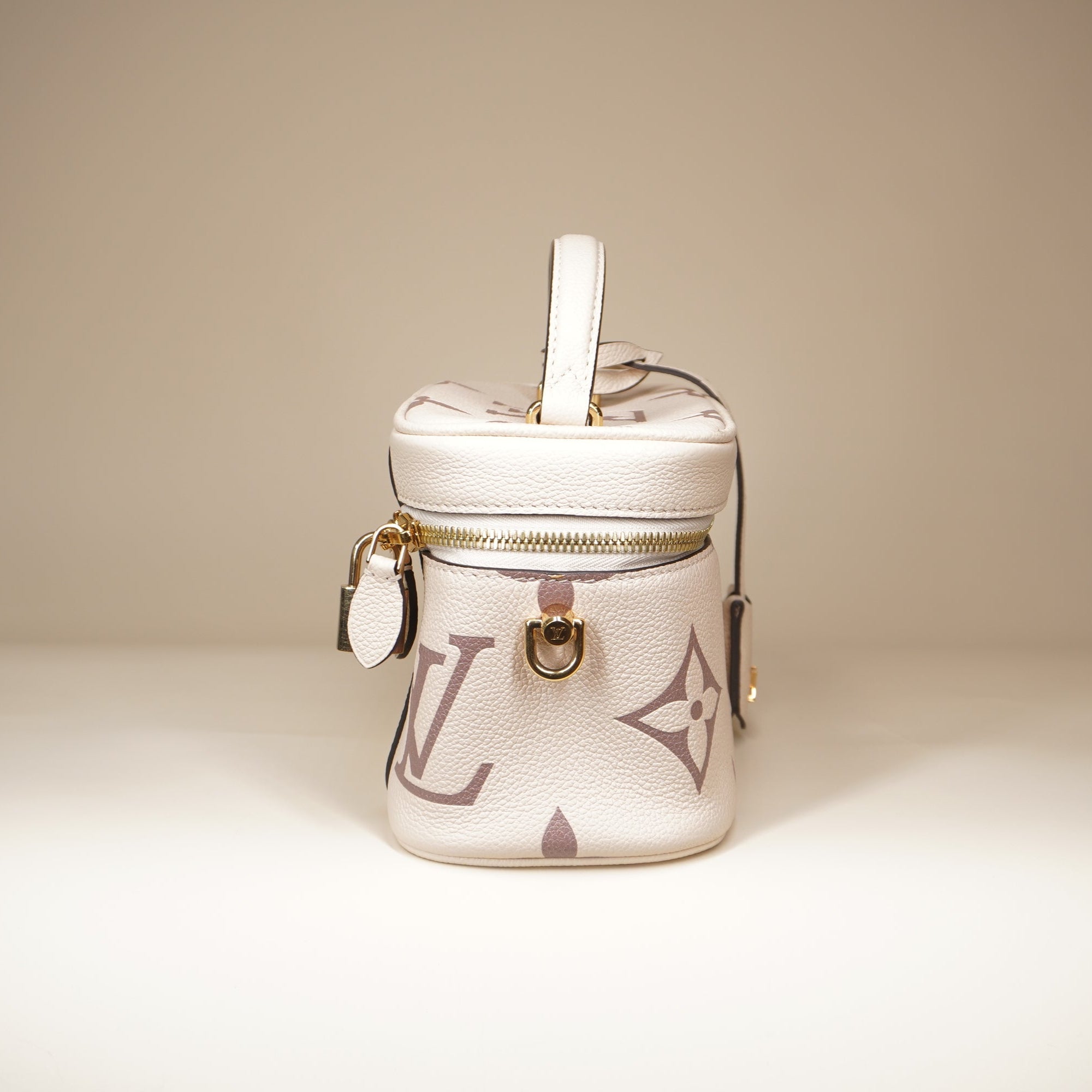 PRE-OWNED LV Empreinte Monogram Giant Vanity PM Creme Bois de Rose