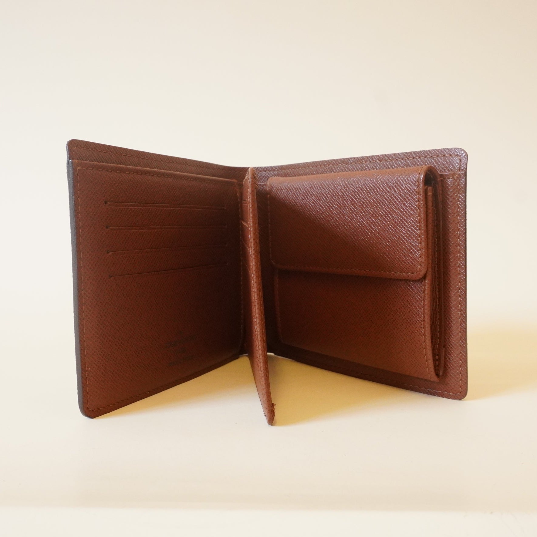 PRE-OWNED LV Monogram Canvas Bifold Wallet
