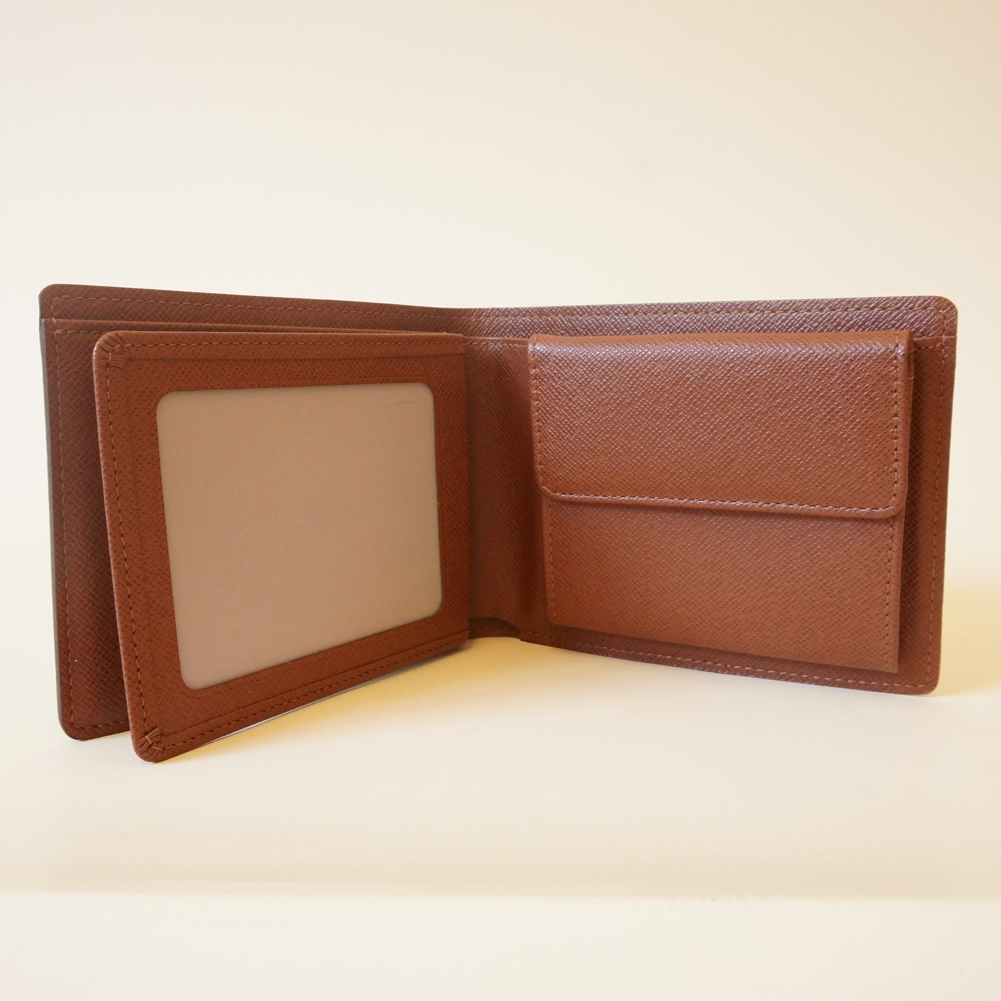 PRE-OWNED LV Monogram Canvas Bifold Wallet