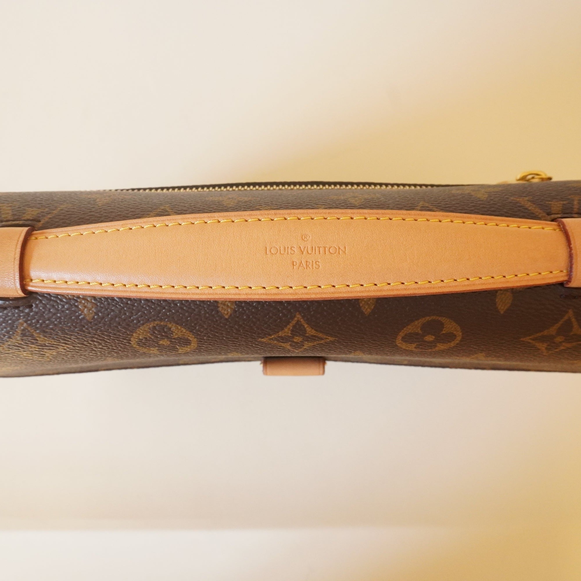 PRE-OWNED LV Monogram Canvas Pochette Metis Shoulder Bag