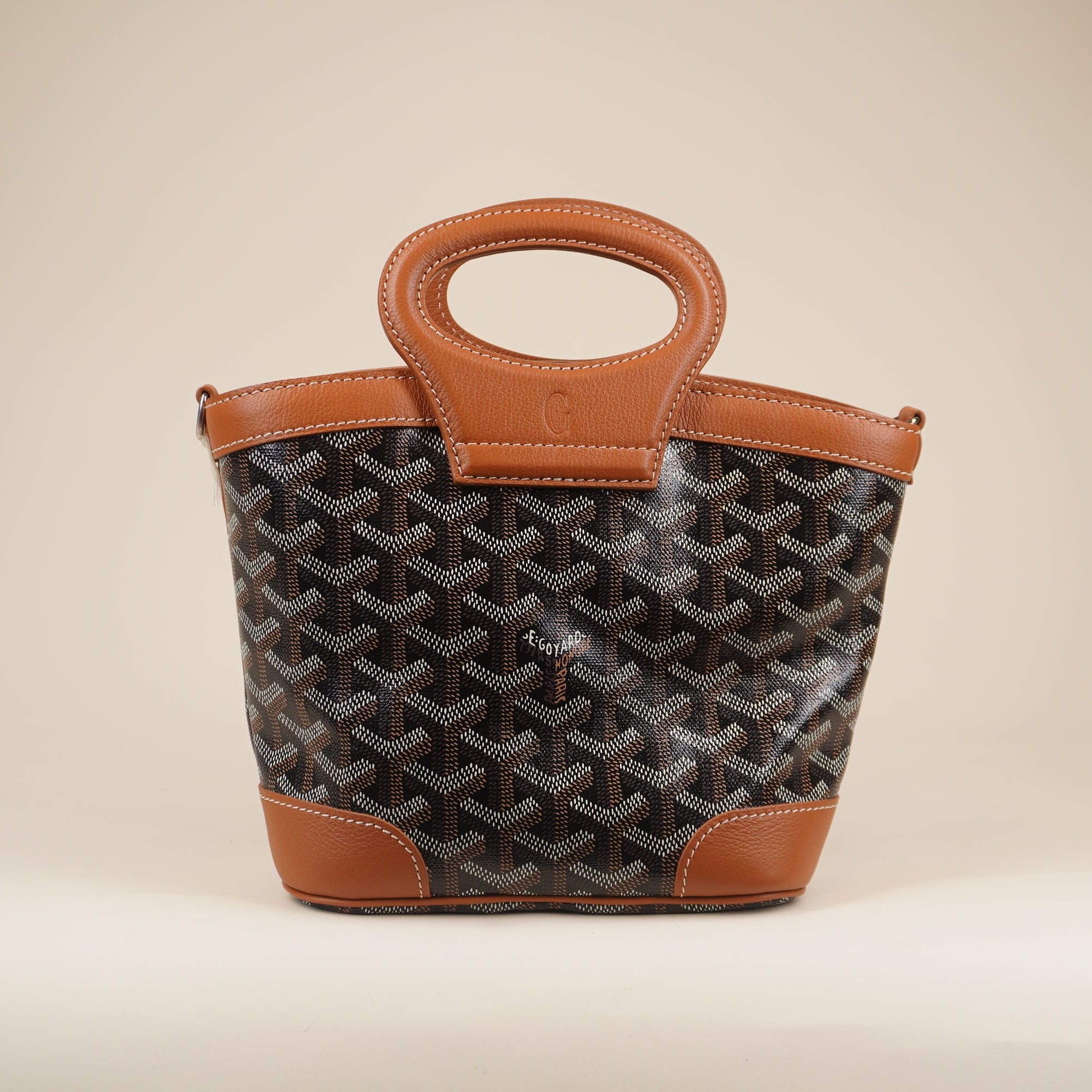 PRE-OWNED Goyardine Beluga PM Shoulder Bag