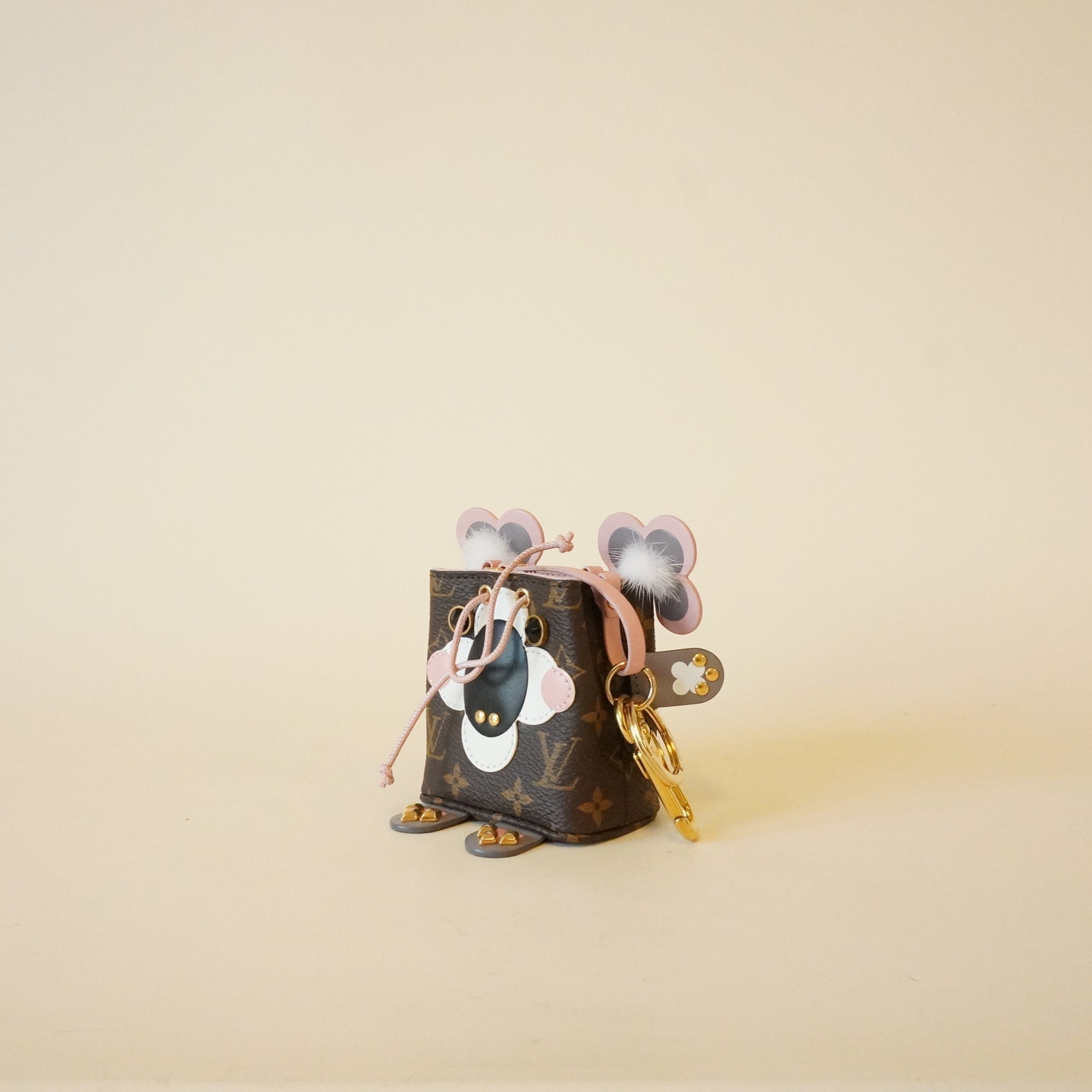 PRE-OWNED LV Wild Puppet NeoNoe Koala Bag Charm