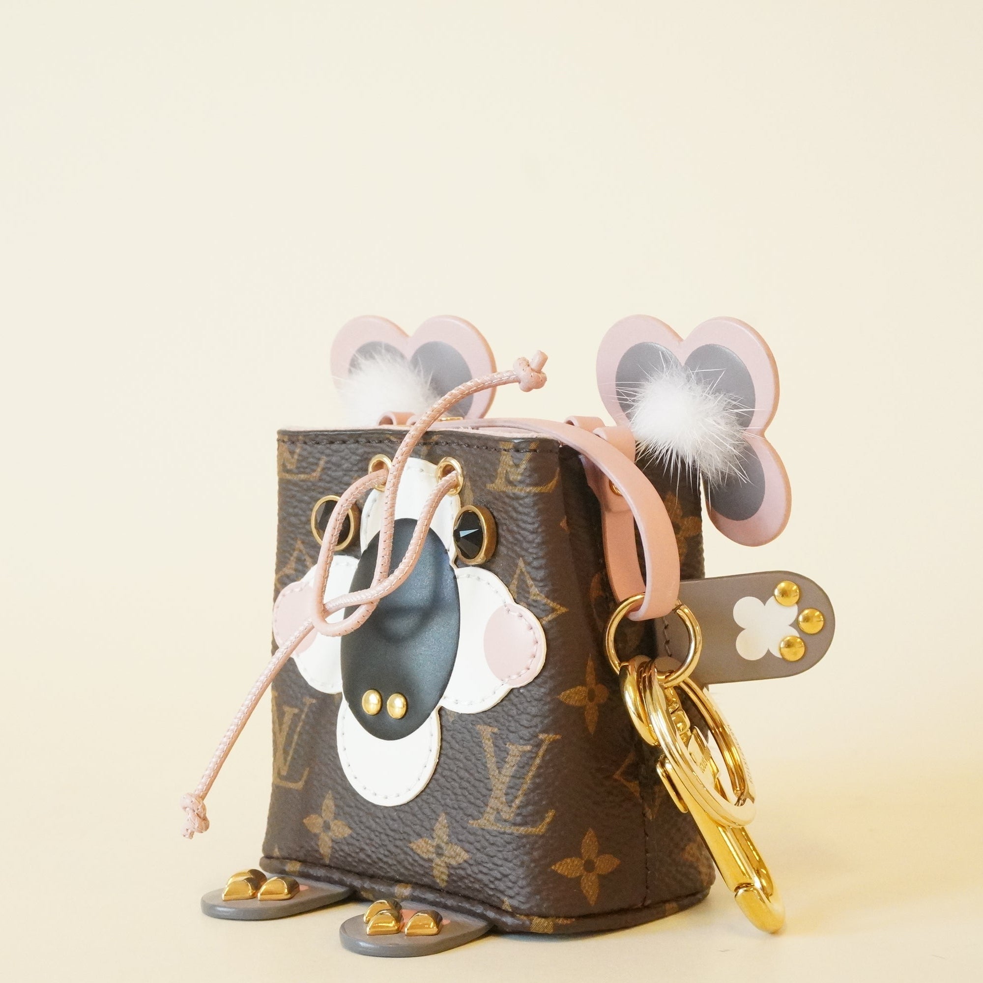 PRE-OWNED LV Wild Puppet NeoNoe Koala Bag Charm