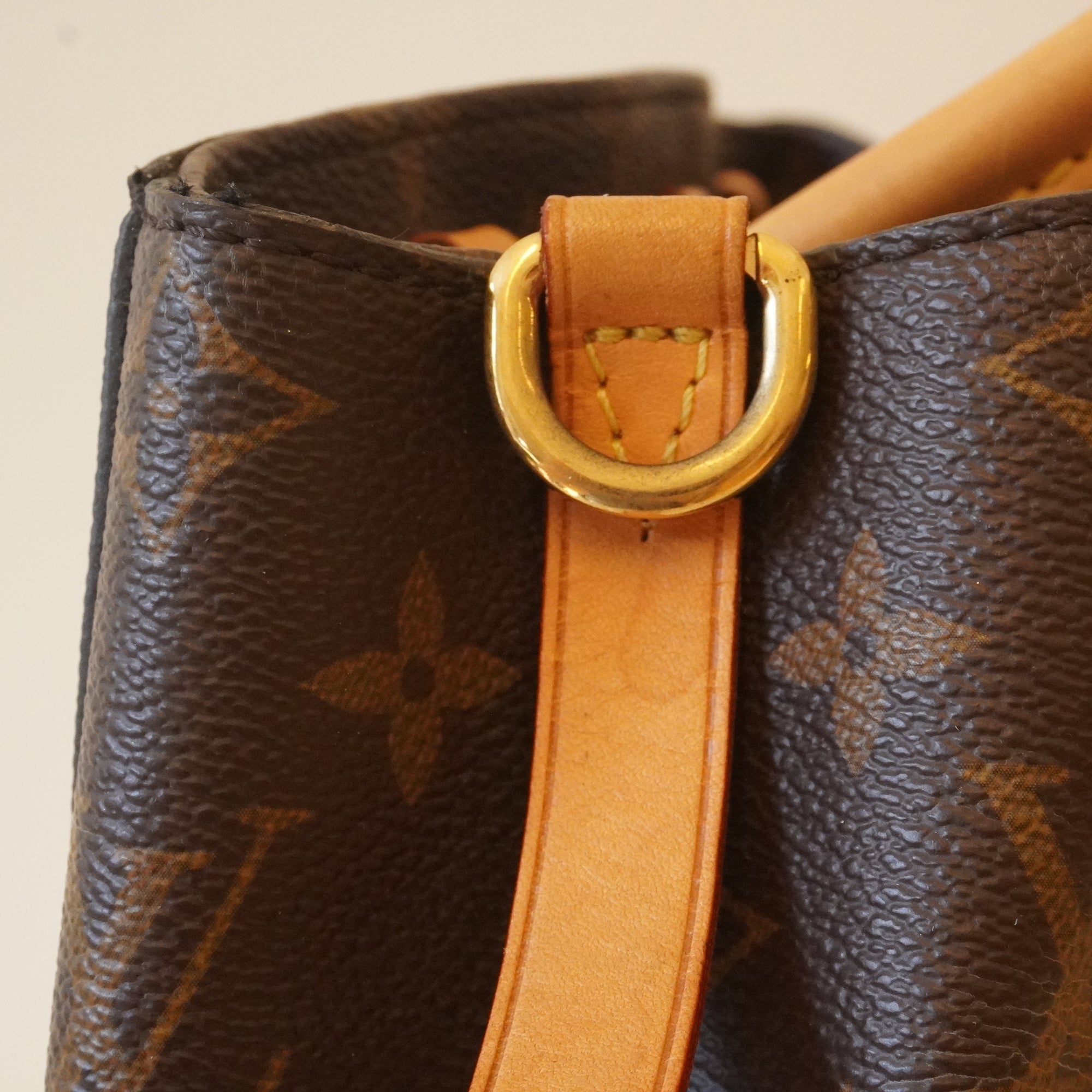 PRE-OWNED LV Monogram Canvas Montaigne BB Shoulder Bag