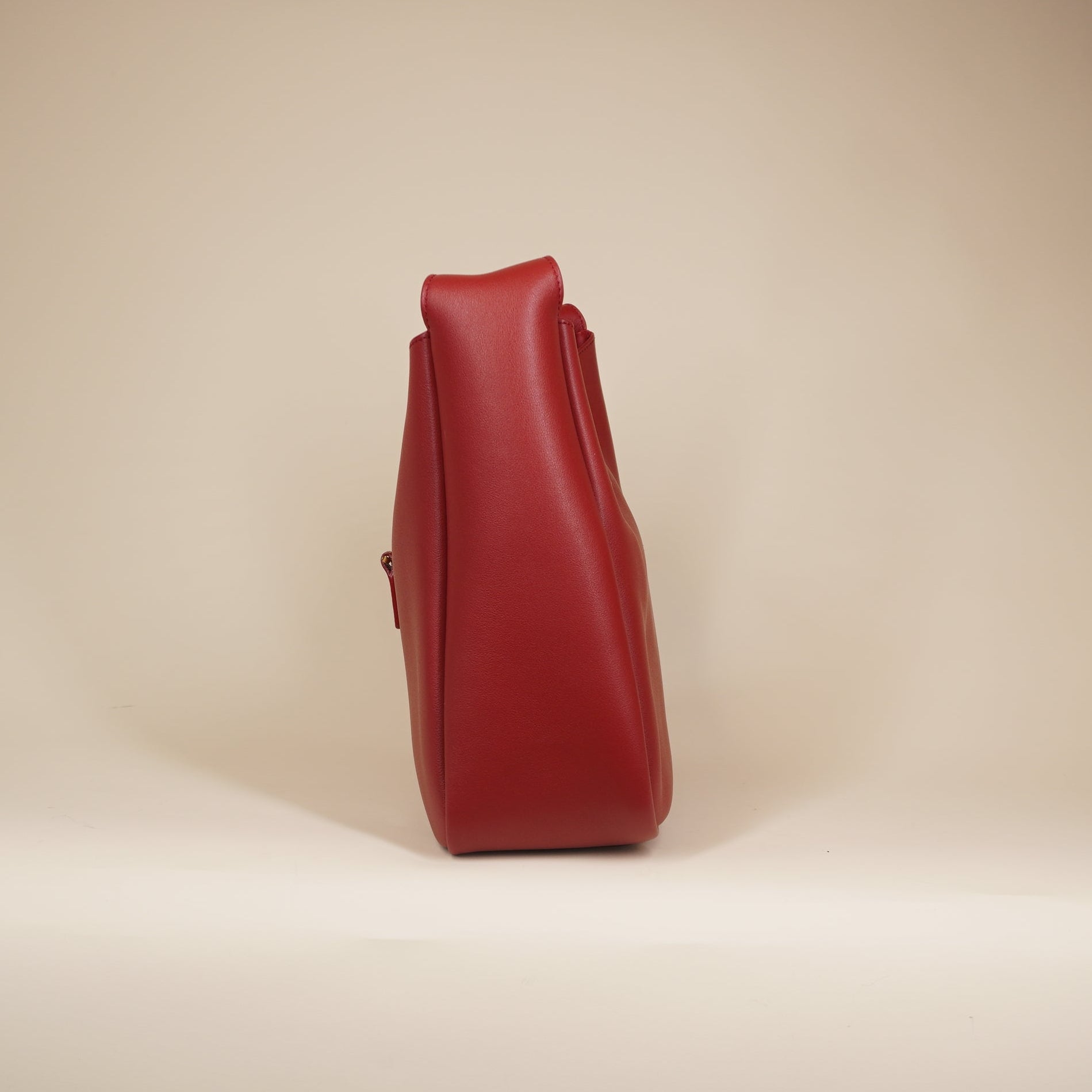 PRE-OWNED Le 5 á 7 Small Red Shoulder Bag