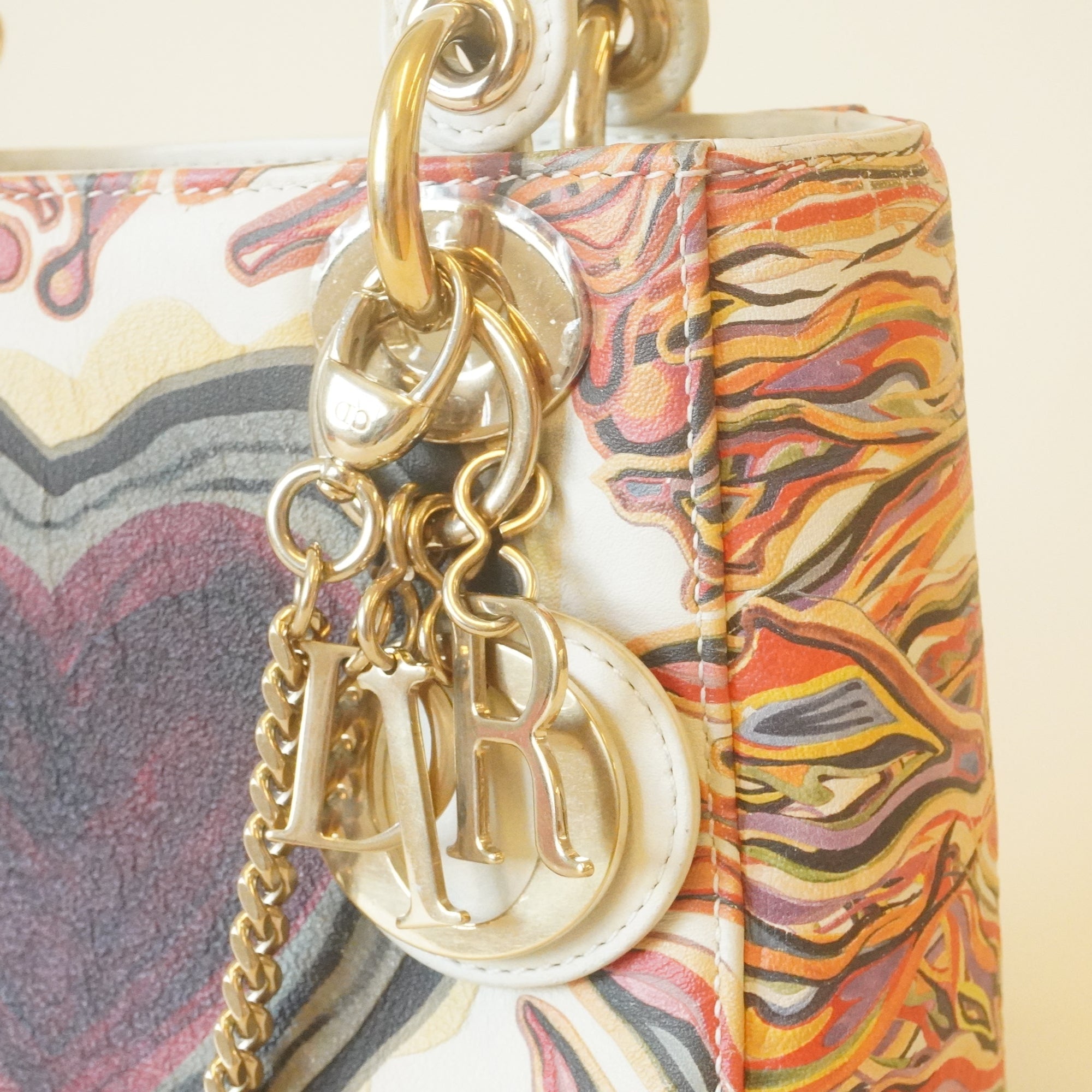 PRE-OWNED Limited Edition Mini Lady DiorAmour Crossbody Bag