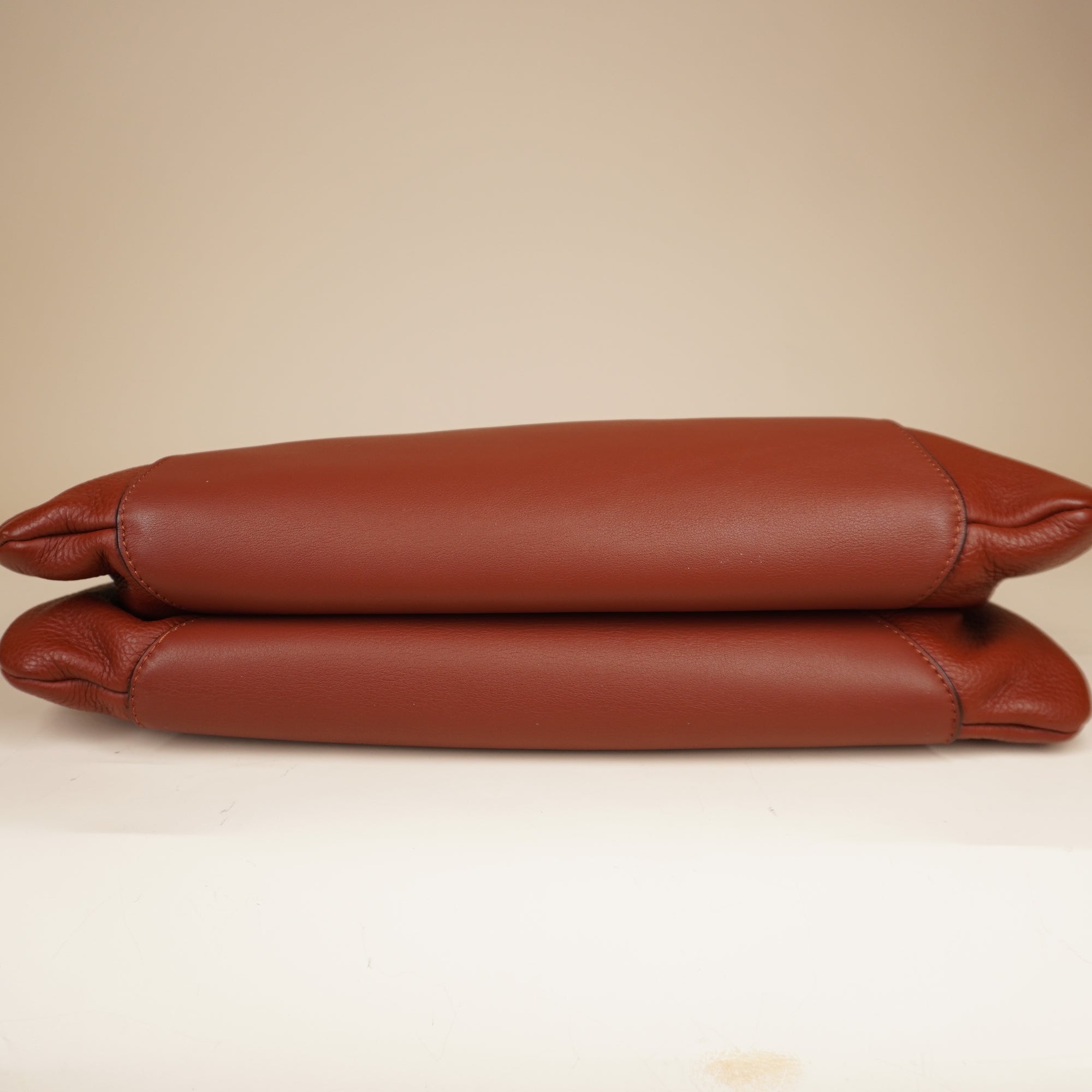 PRE-OWNED Key Medium Brown Shoulder Bag