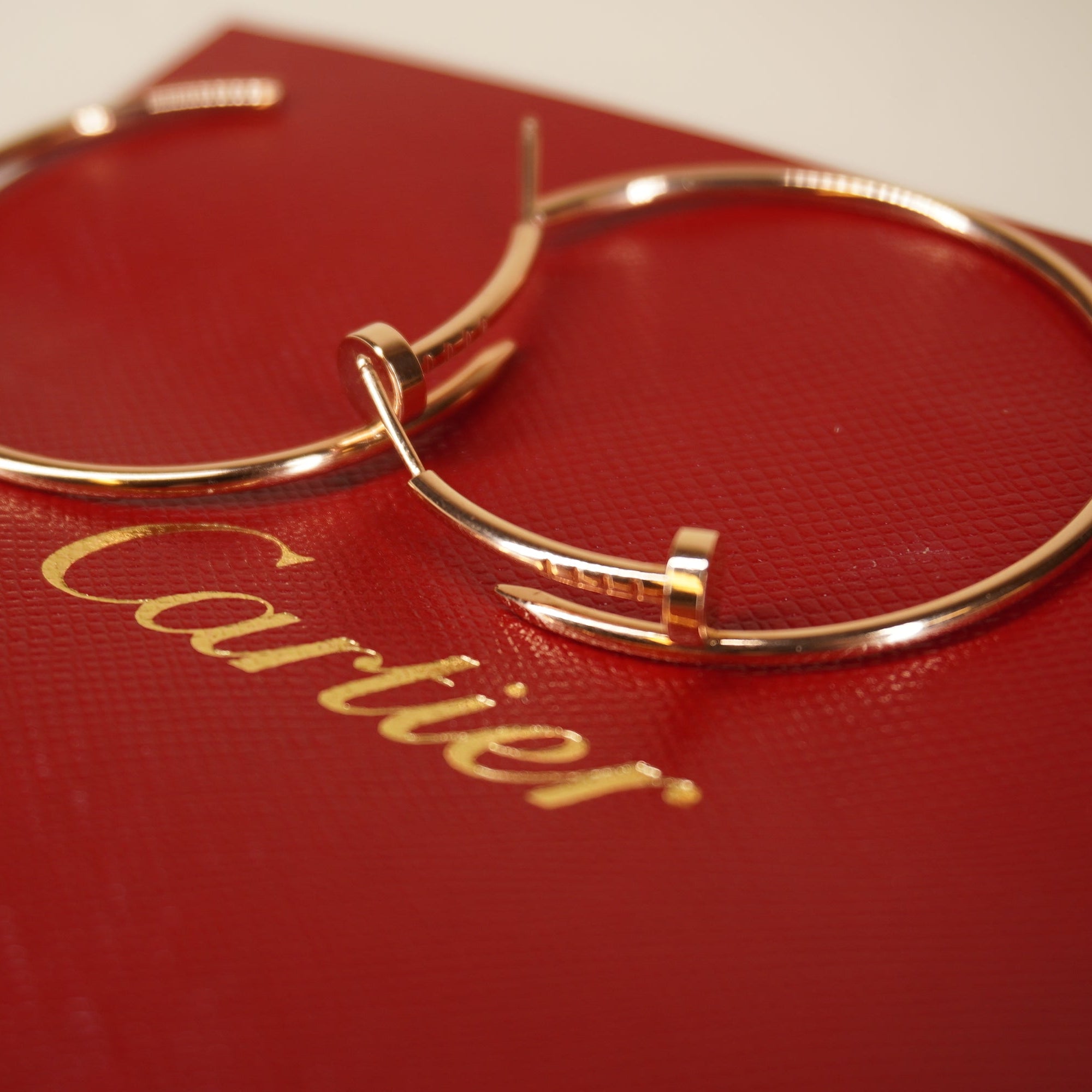 PRE-OWNED Juste un Clou Large Hoop Earrings