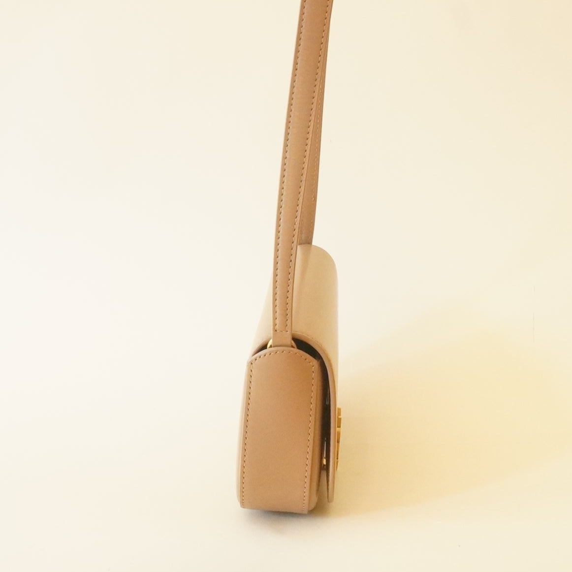 PRE-OWNED Sand Beige Voltaire Shoulder Bag