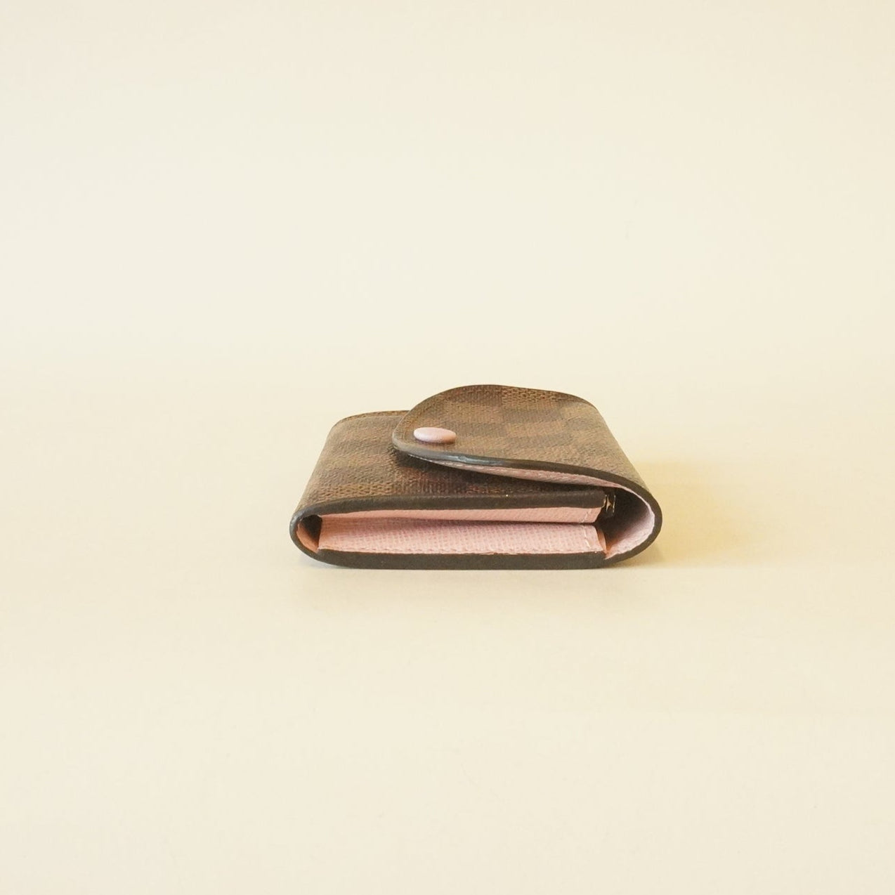 PRE-OWNED Rosalie Damier Ebene Short Wallet