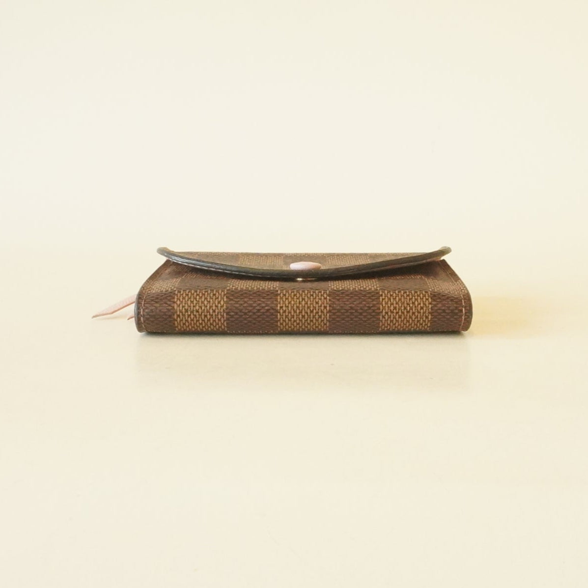 PRE-OWNED Rosalie Damier Ebene Short Wallet