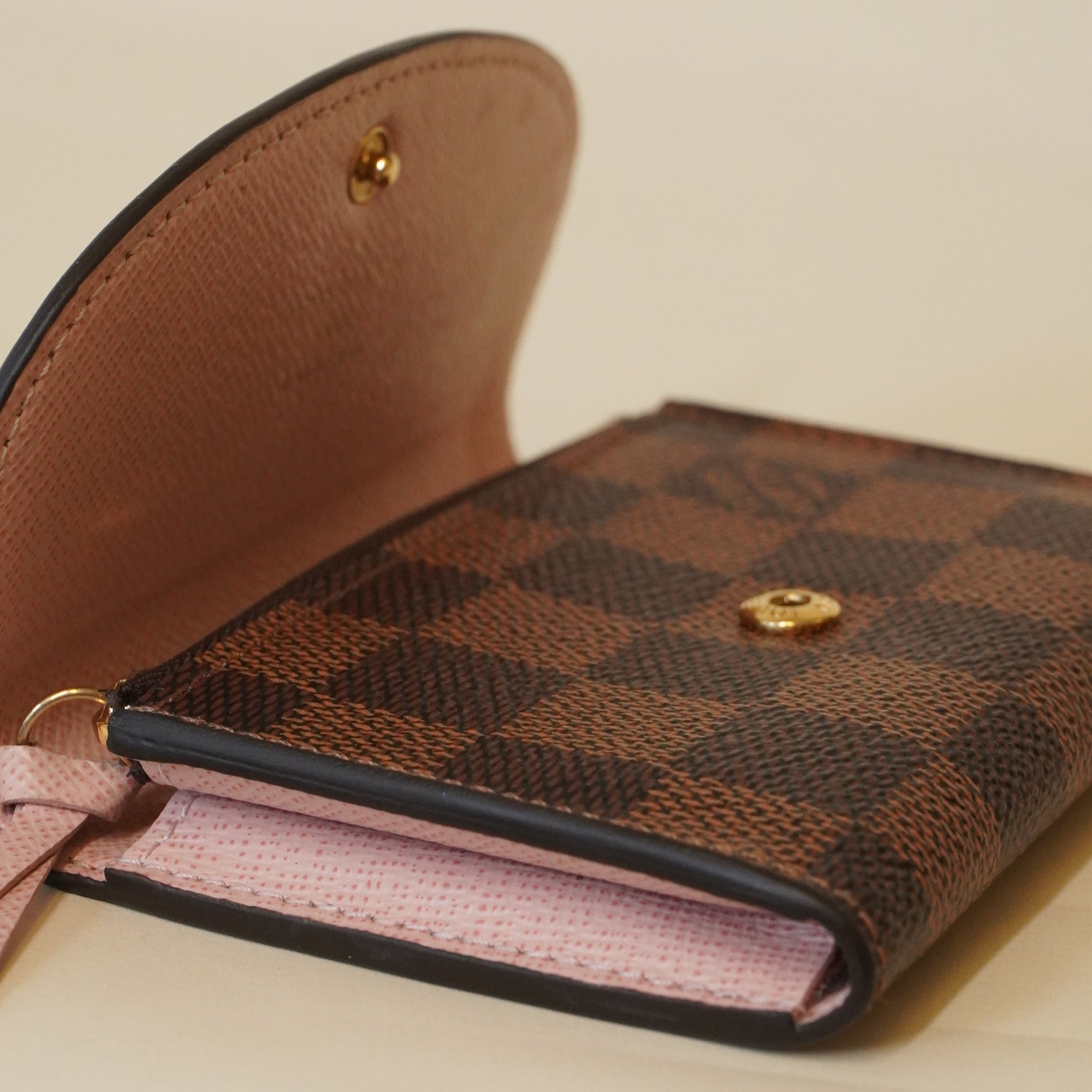 PRE-OWNED Rosalie Monogram Canvas Coin Purse