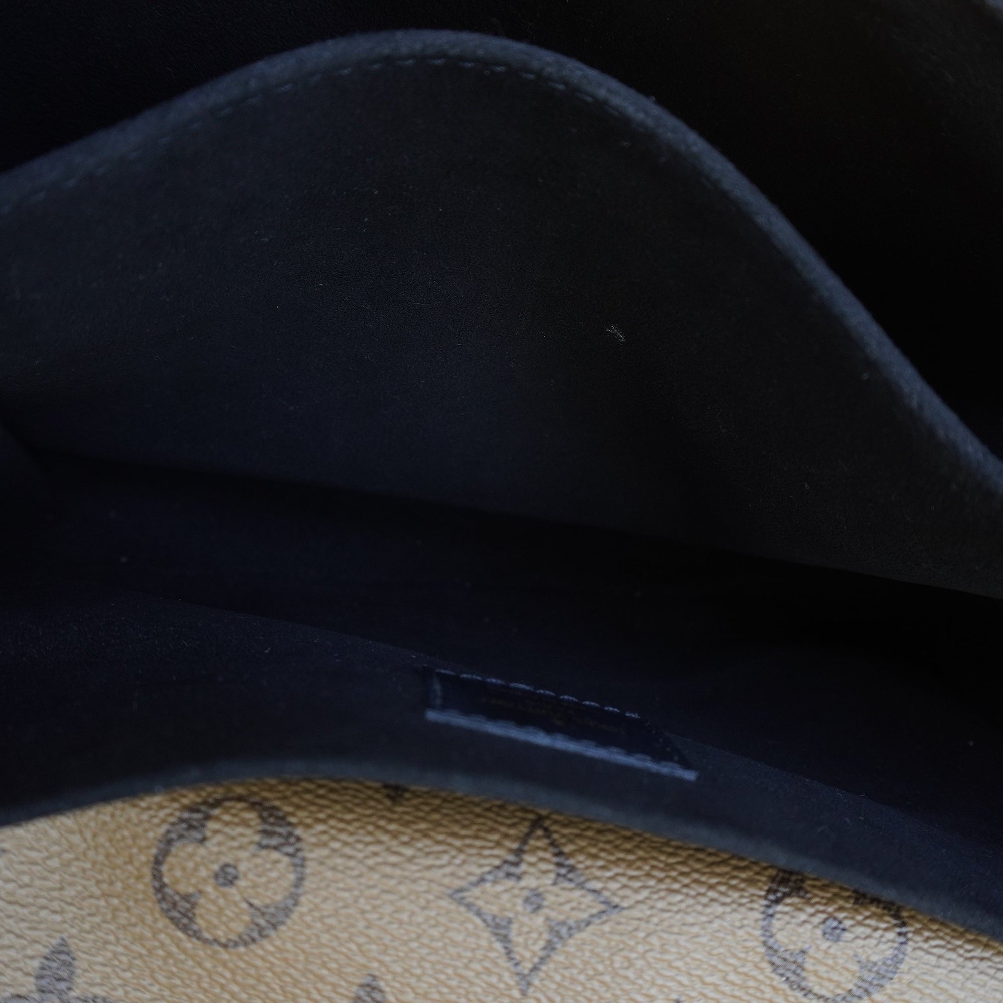 PRE-OWNED Reverse Monogram Pochette Metis Shoulder Bag