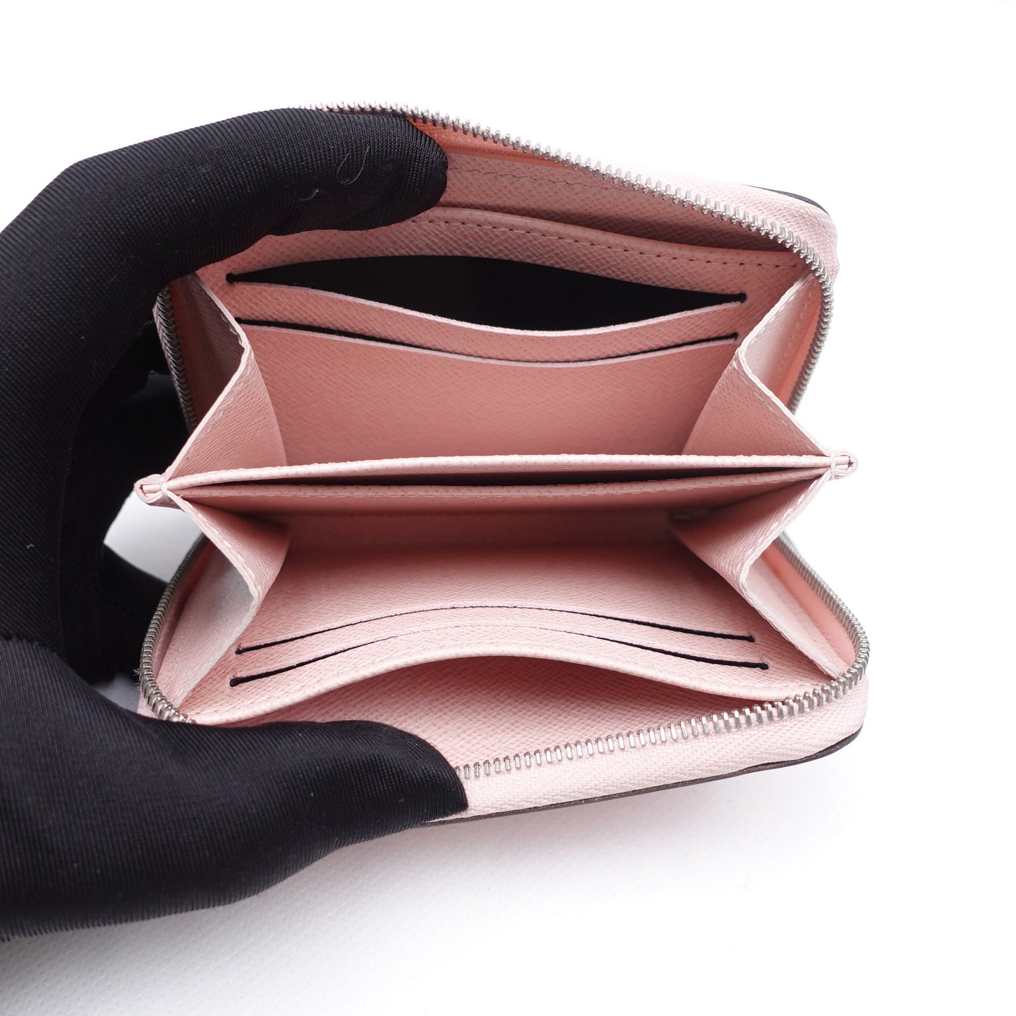 PRE-OWNED LV Baby Pink Epi Leather Zippy Coin Purse
