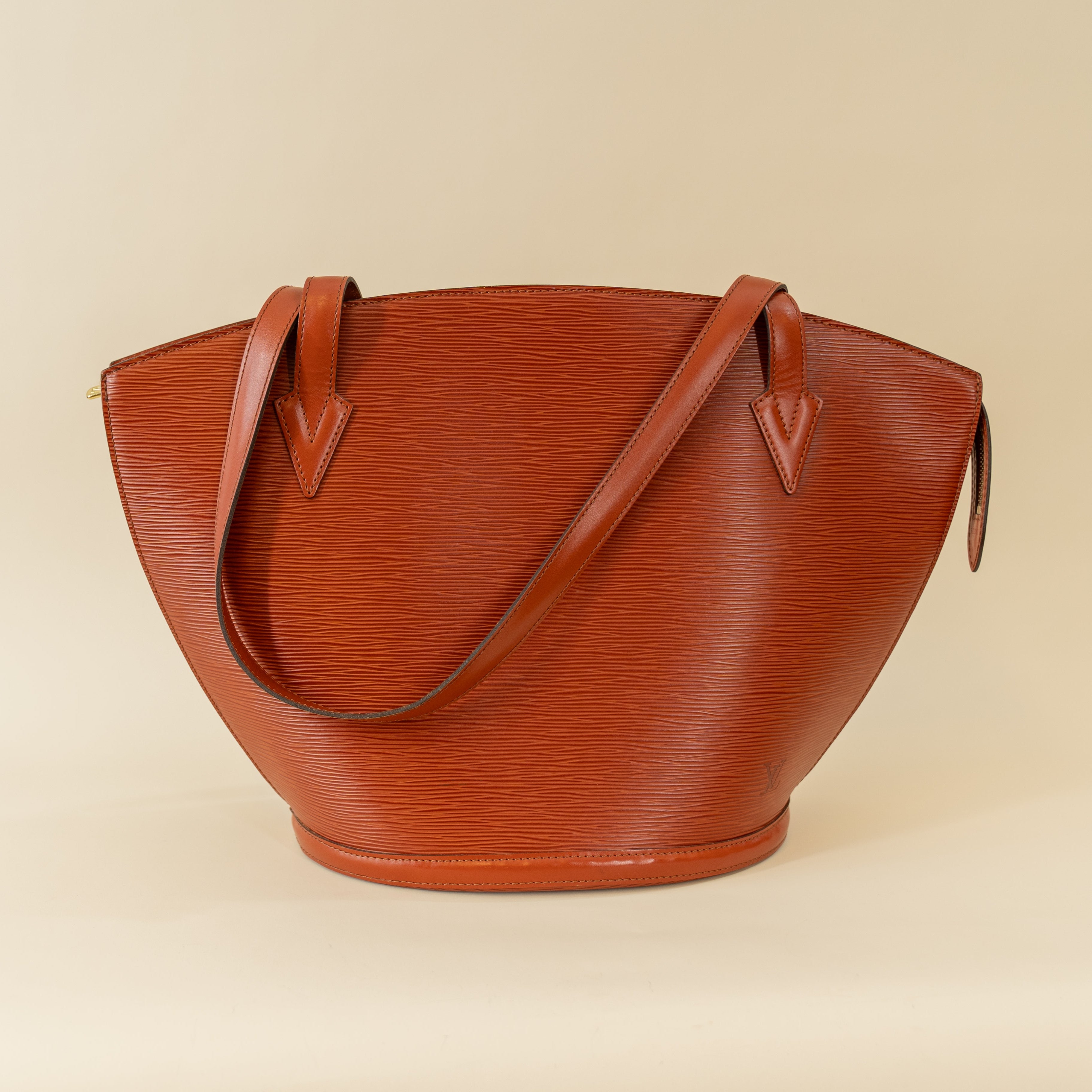 PRE-OWNED LV Kenyan Fawn Epi Leather Saint Jacques GM Shoulder Bag