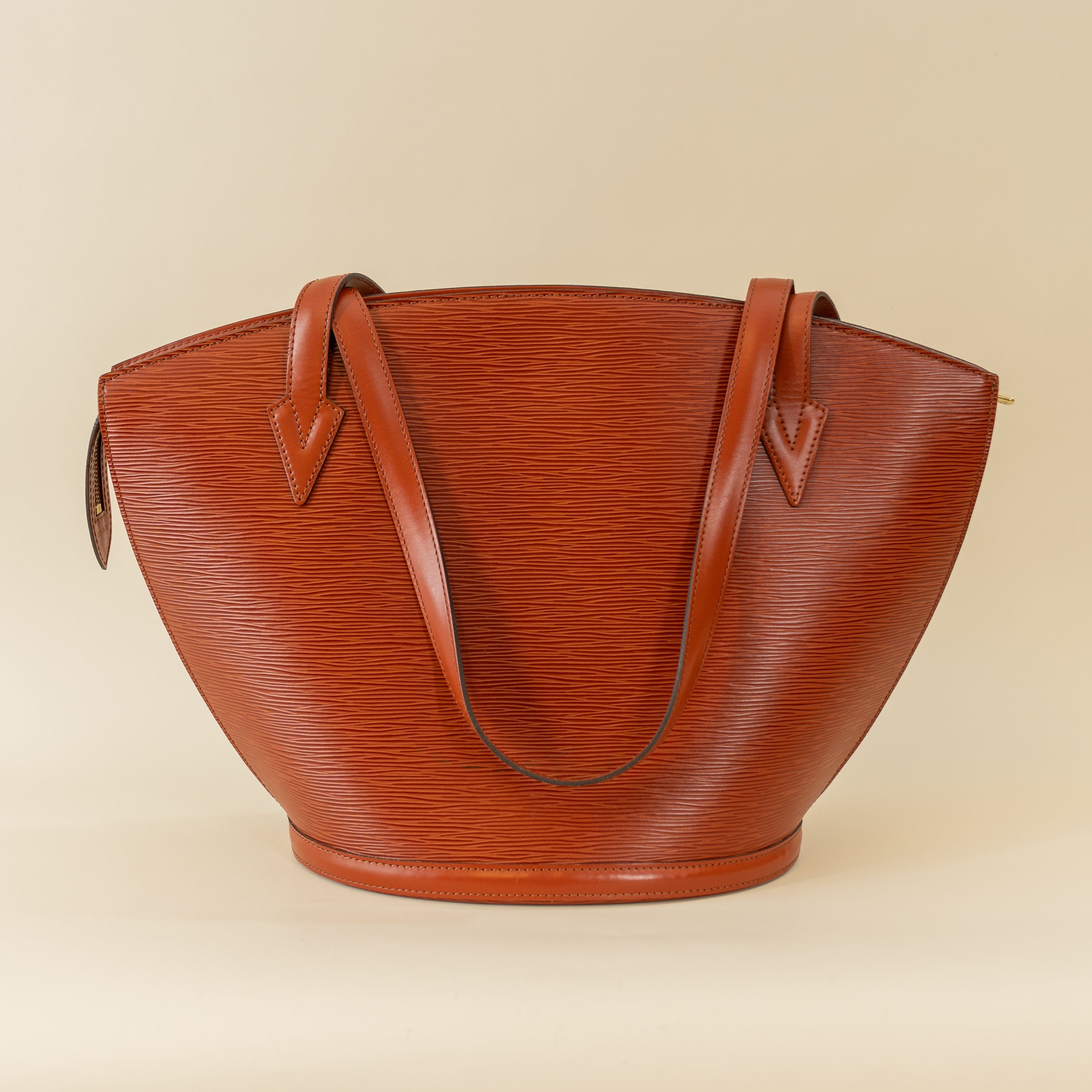 PRE-OWNED LV Kenyan Fawn Epi Leather Saint Jacques GM Shoulder Bag