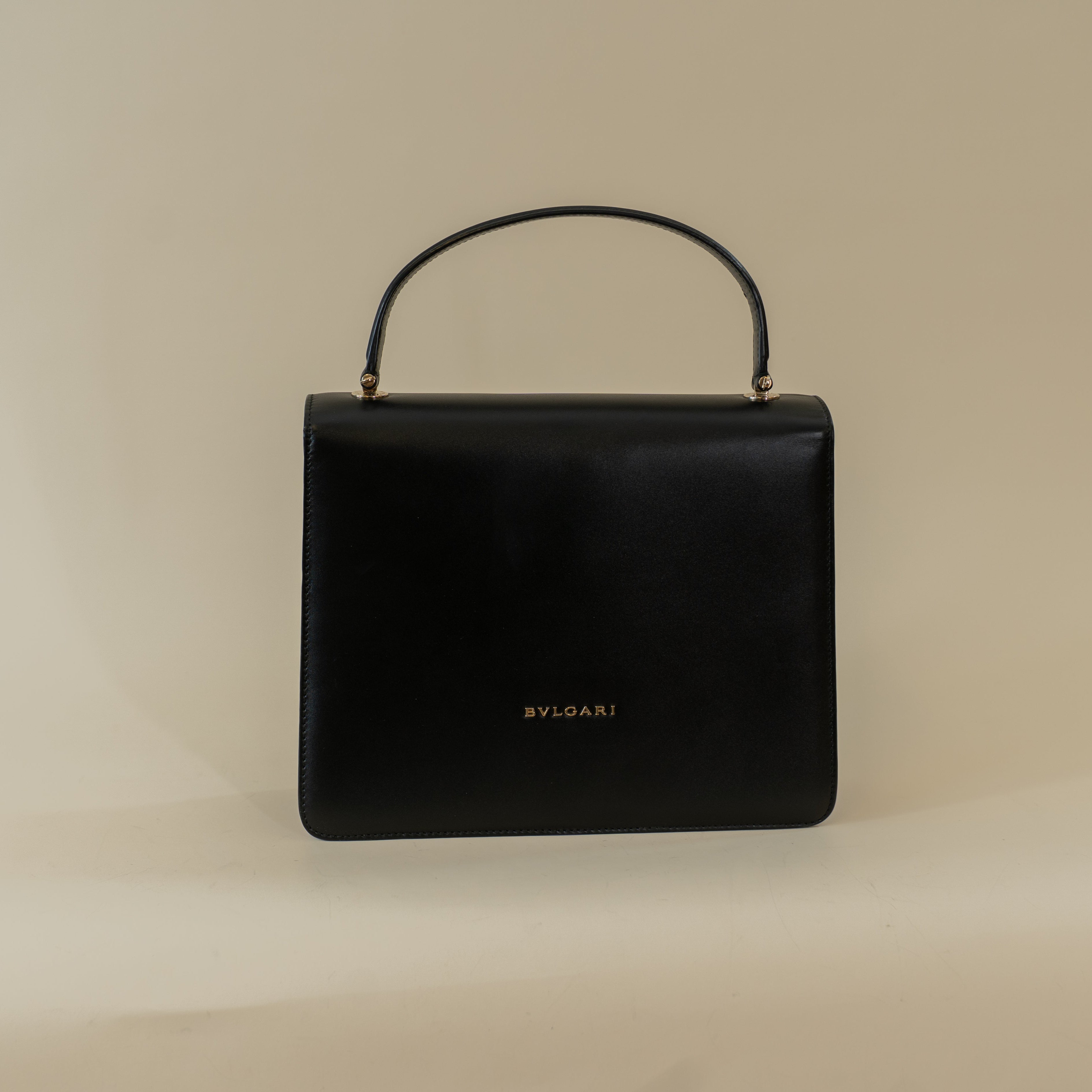 PRE-OWNED Serpenti Forever Flap Shoulder Bag