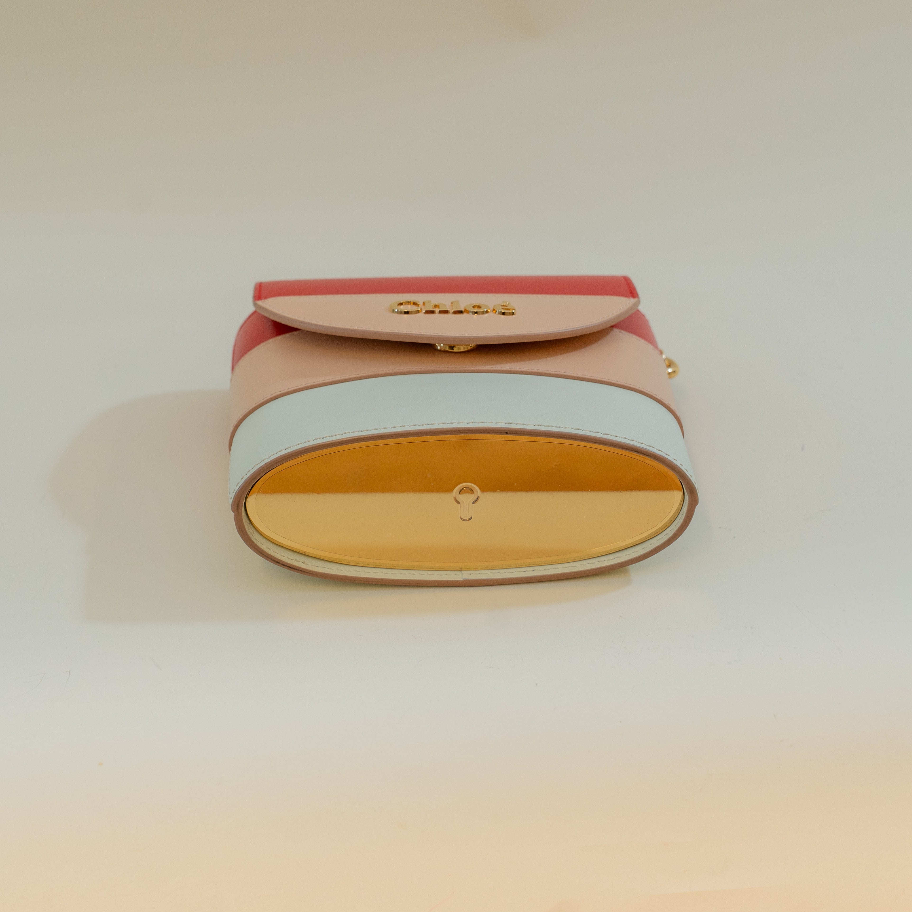 PRE-OWNED Aby Lock Small Shoulder Bag