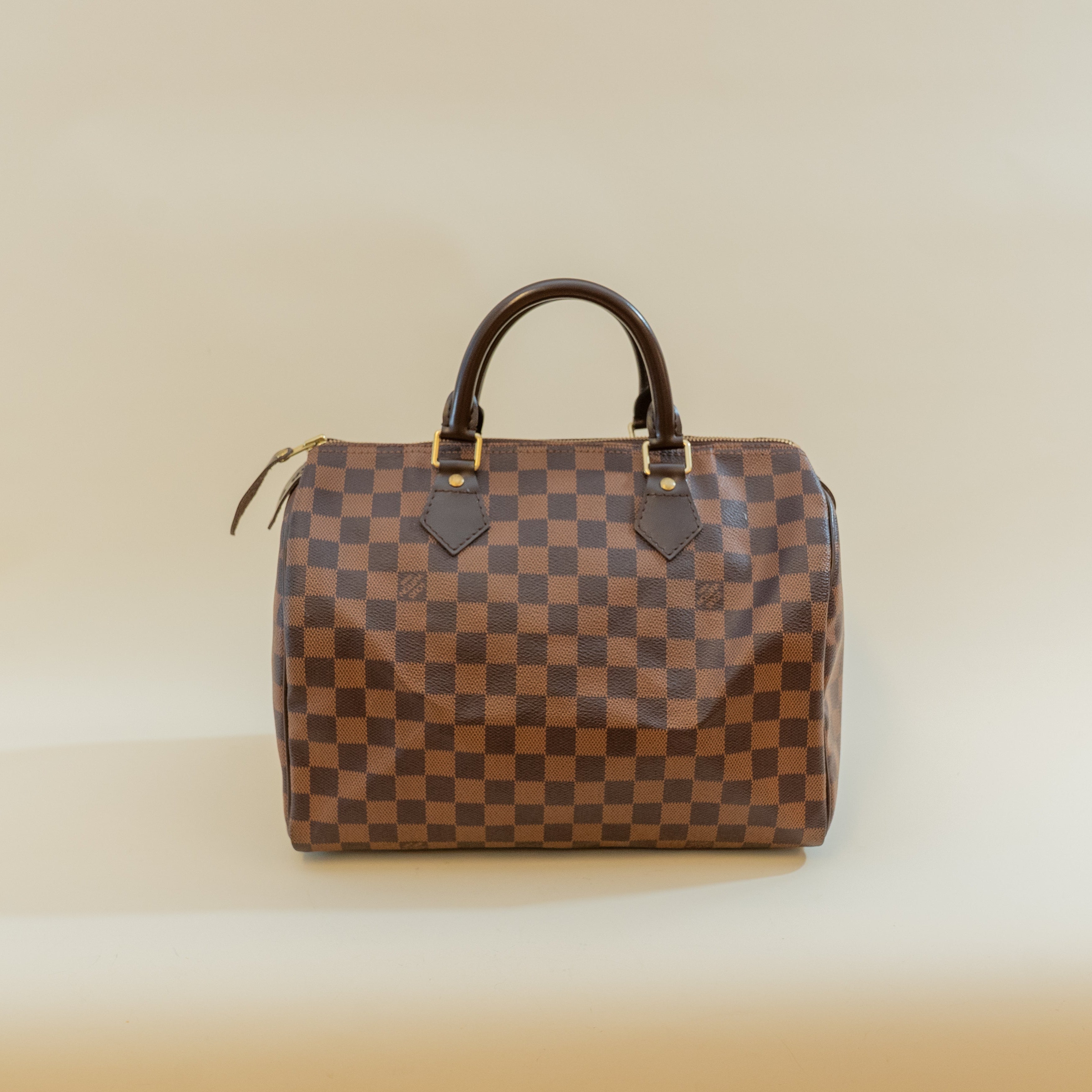 PRE-OWNED LV Damier Ebene Canvas Speedy 30
