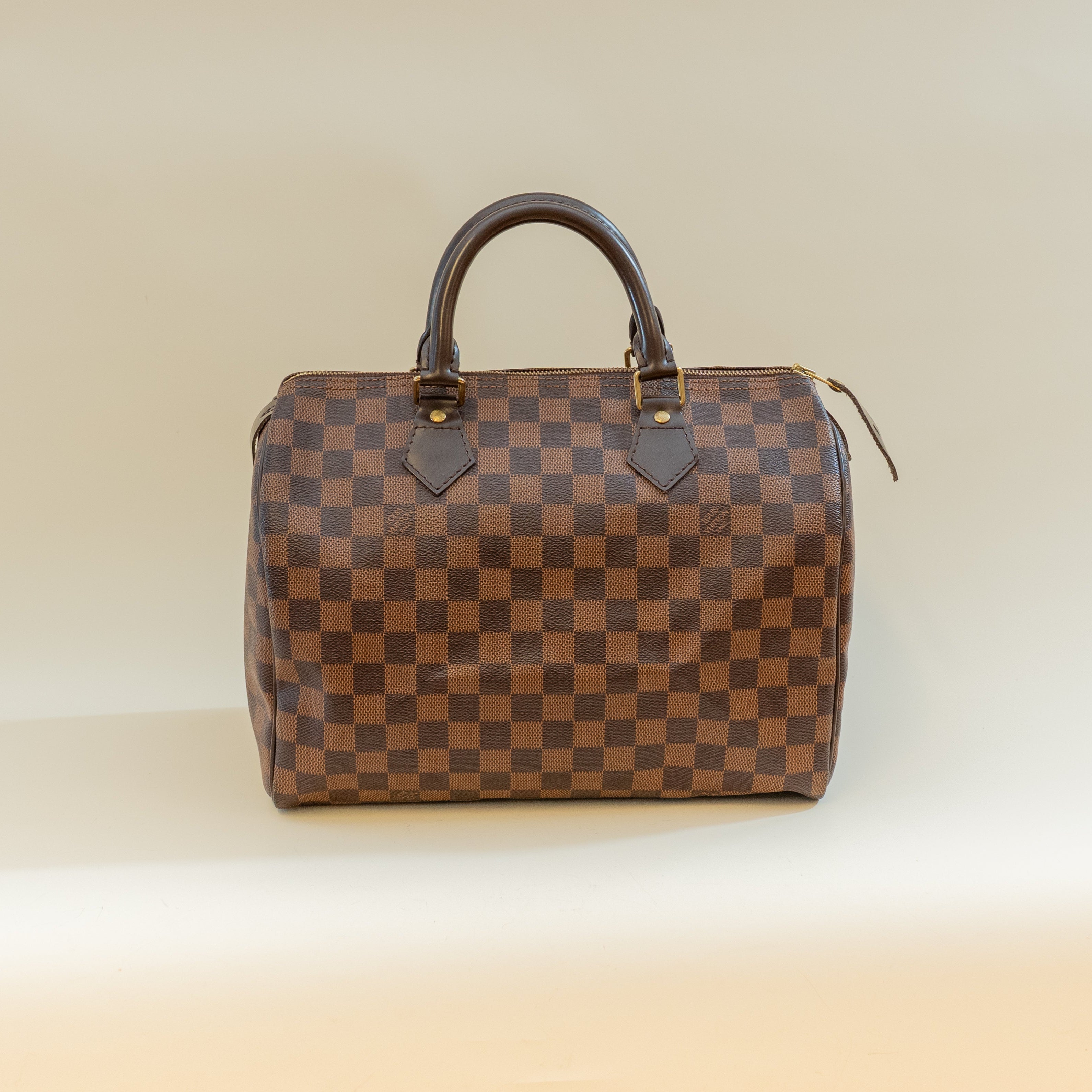 PRE-OWNED LV Damier Ebene Canvas Speedy 30