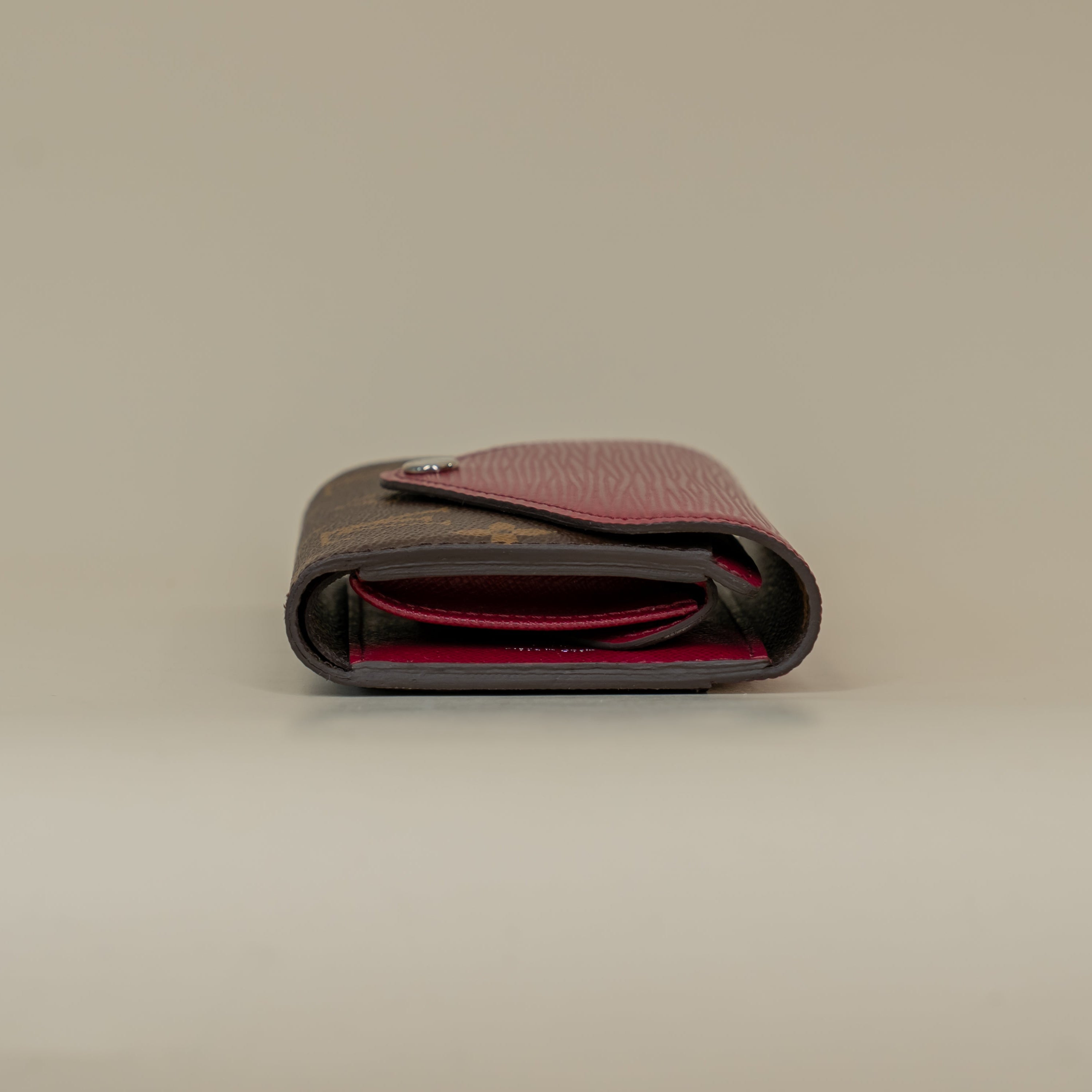 PRE-OWNED LV Epi Monogram Marie-Lou Compact Wallet