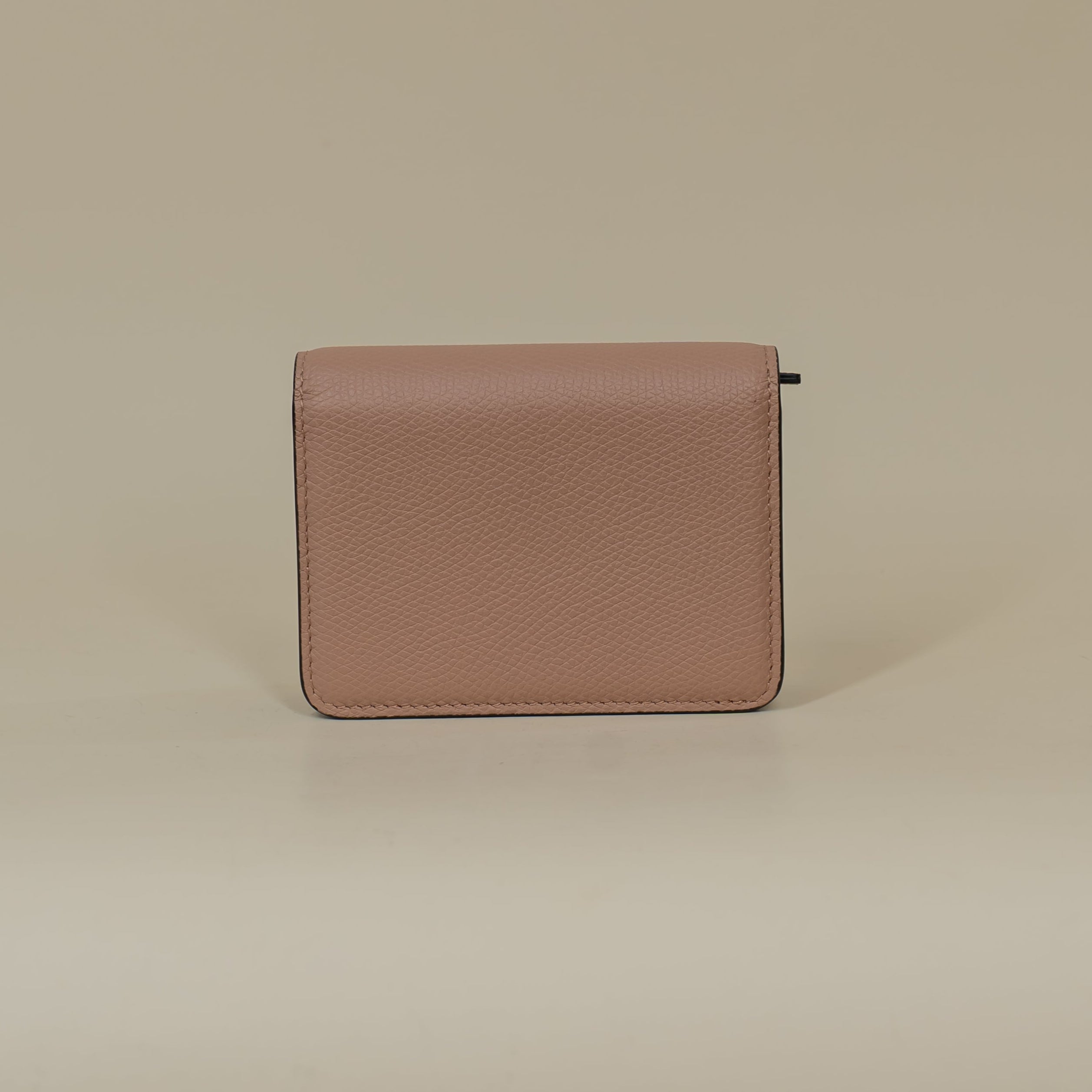 PRE-OWNED Leather Pink Wallet