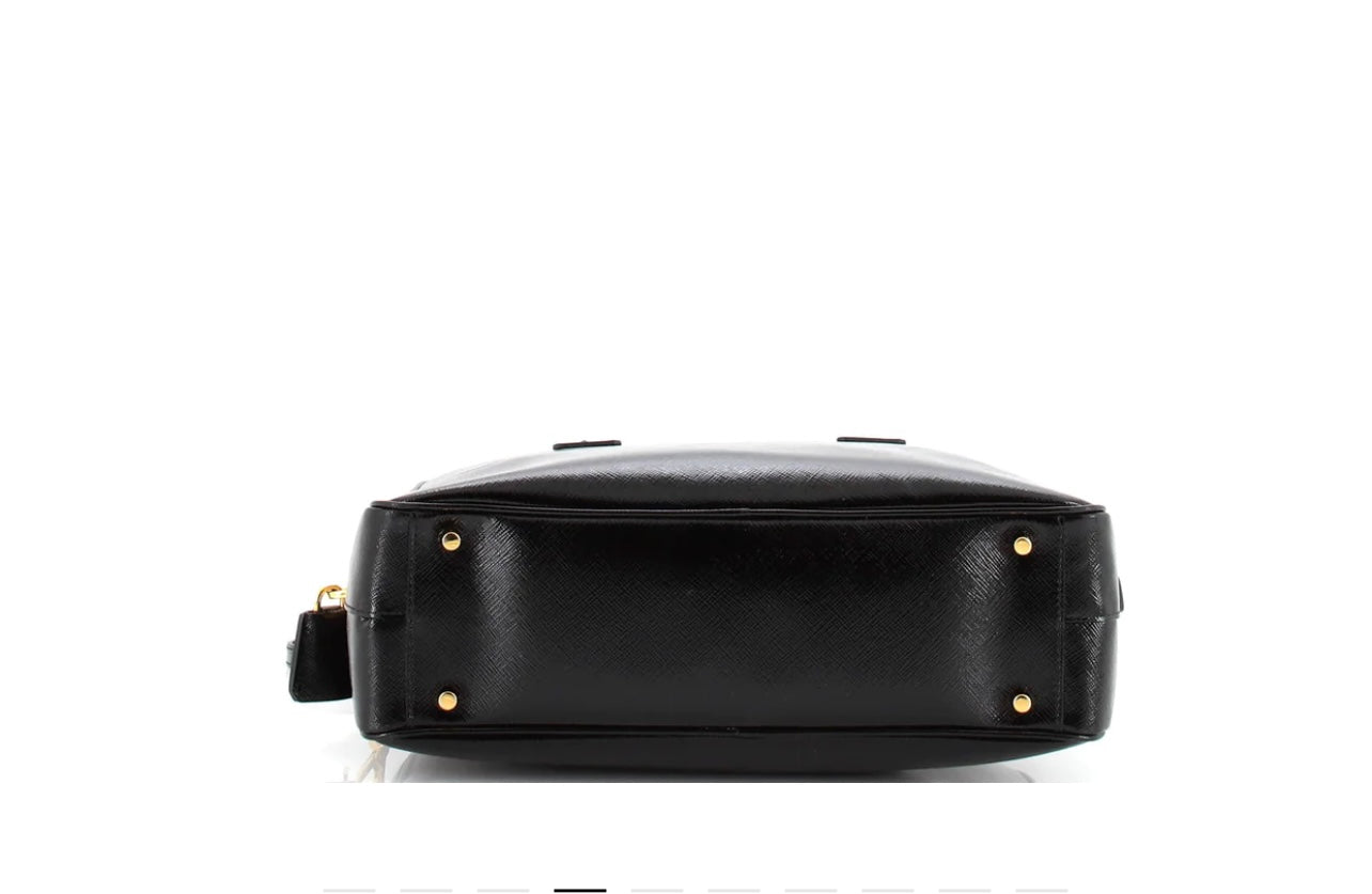 PRADA - Bauletto Bag Vernice Saffiano Leather