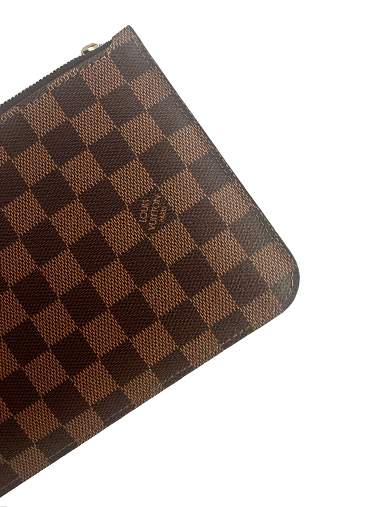 LOUIS VUITTON - Neverfull Damier Pouch