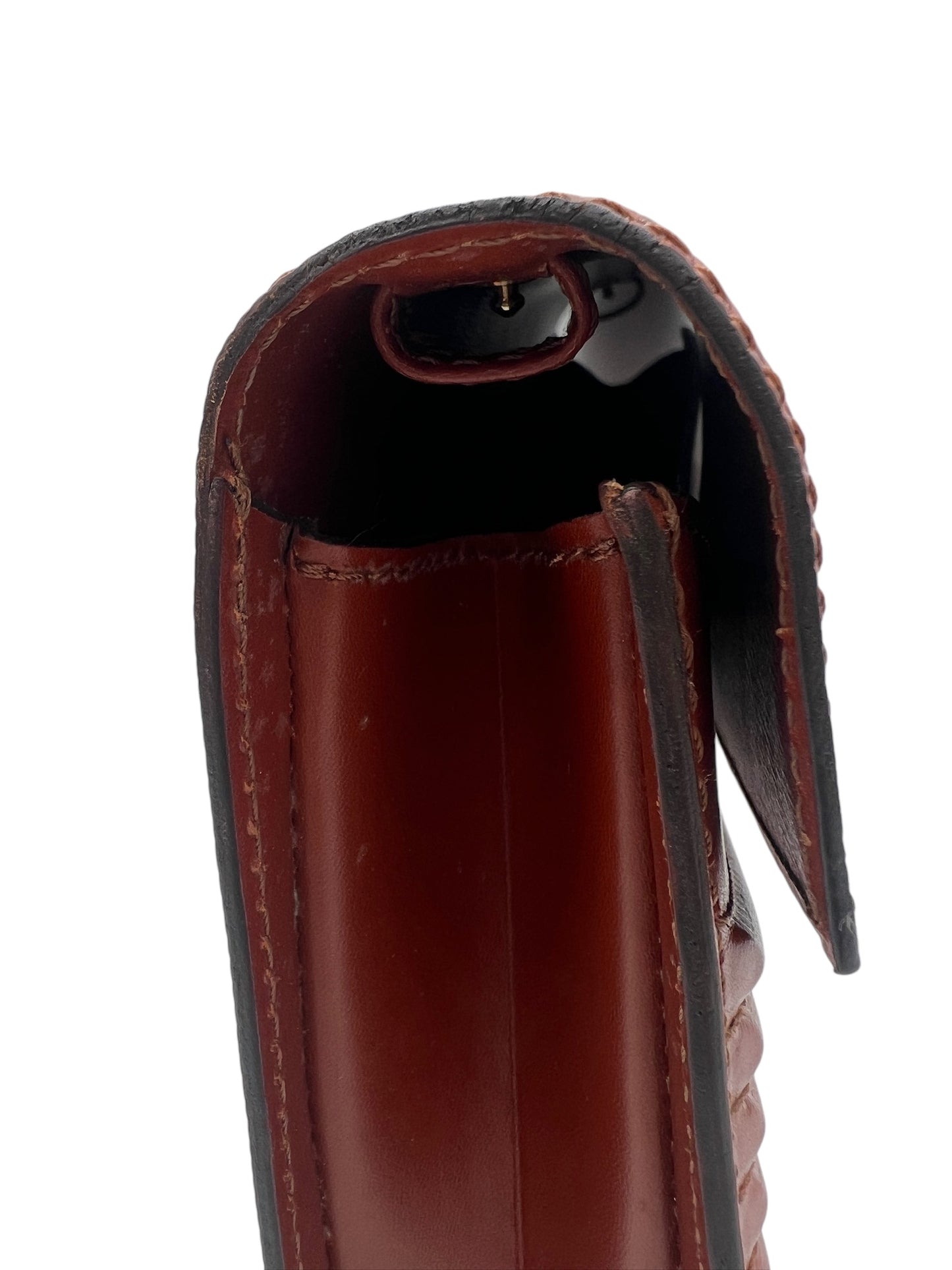 LOUIS VUITTON - Presbourg Epi Kenyan Brown Leather Shoulder Bag
