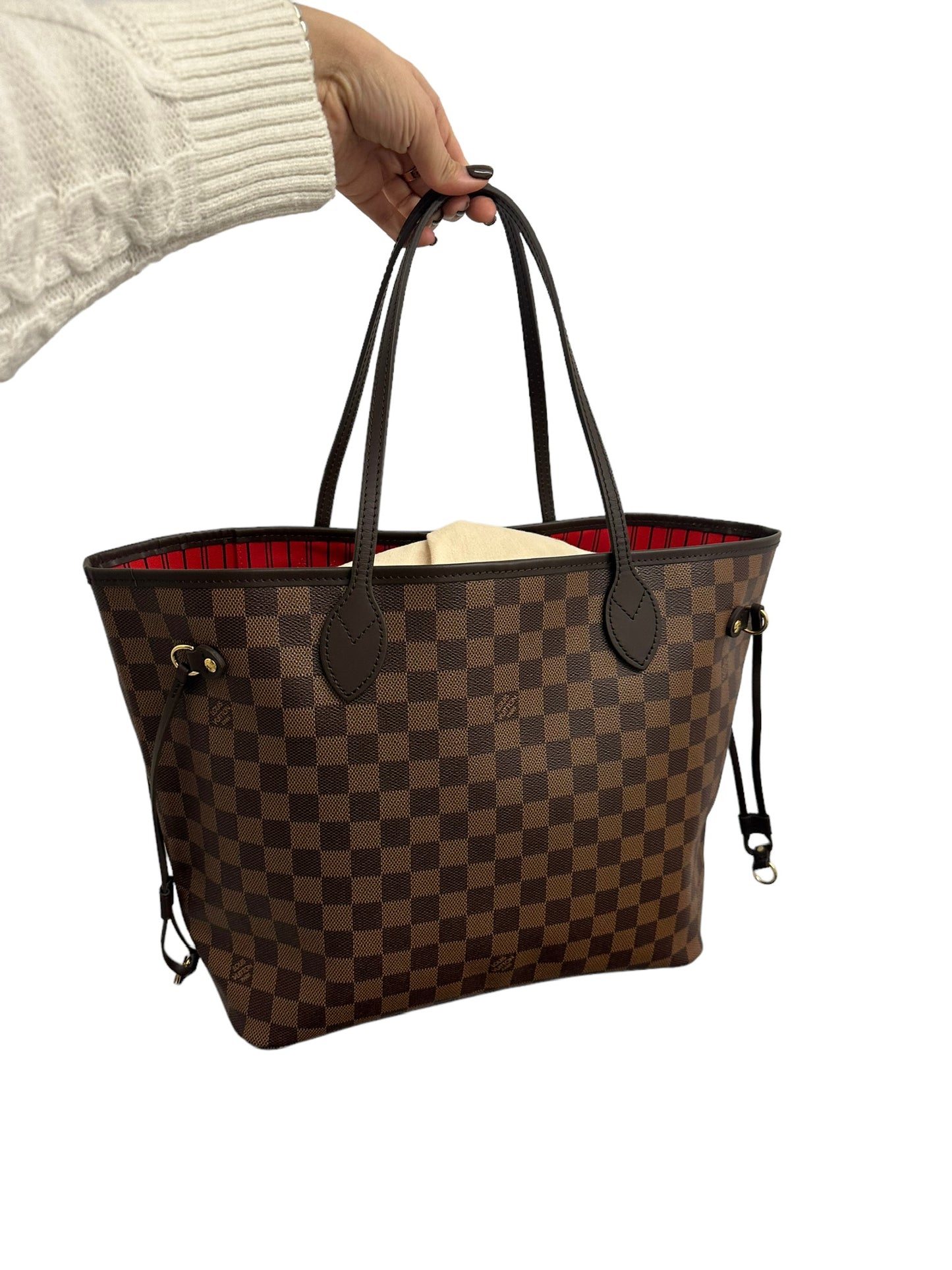 LOUIS VUITTON - Neverfull Damier Ebene MM