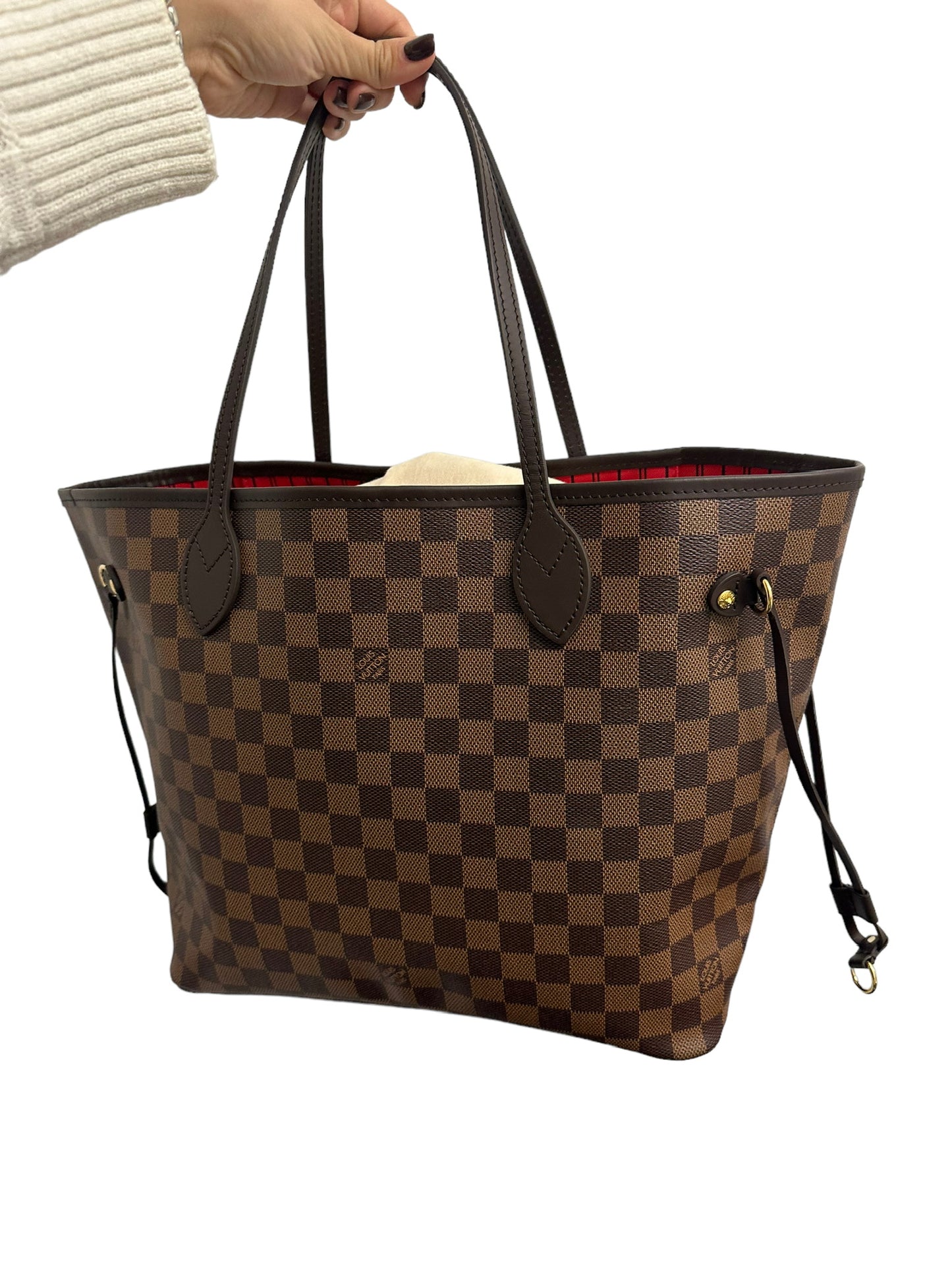 LOUIS VUITTON - Neverfull Damier Ebene MM