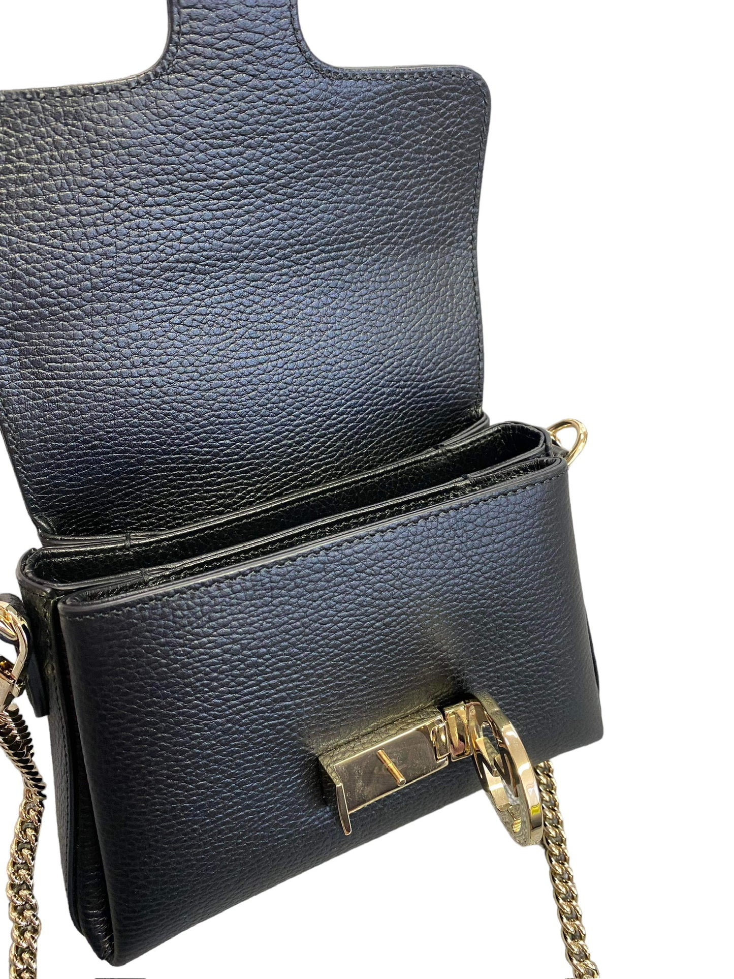 GUCCI - Dollar Calfskin Interlocking G Crossbody Bag