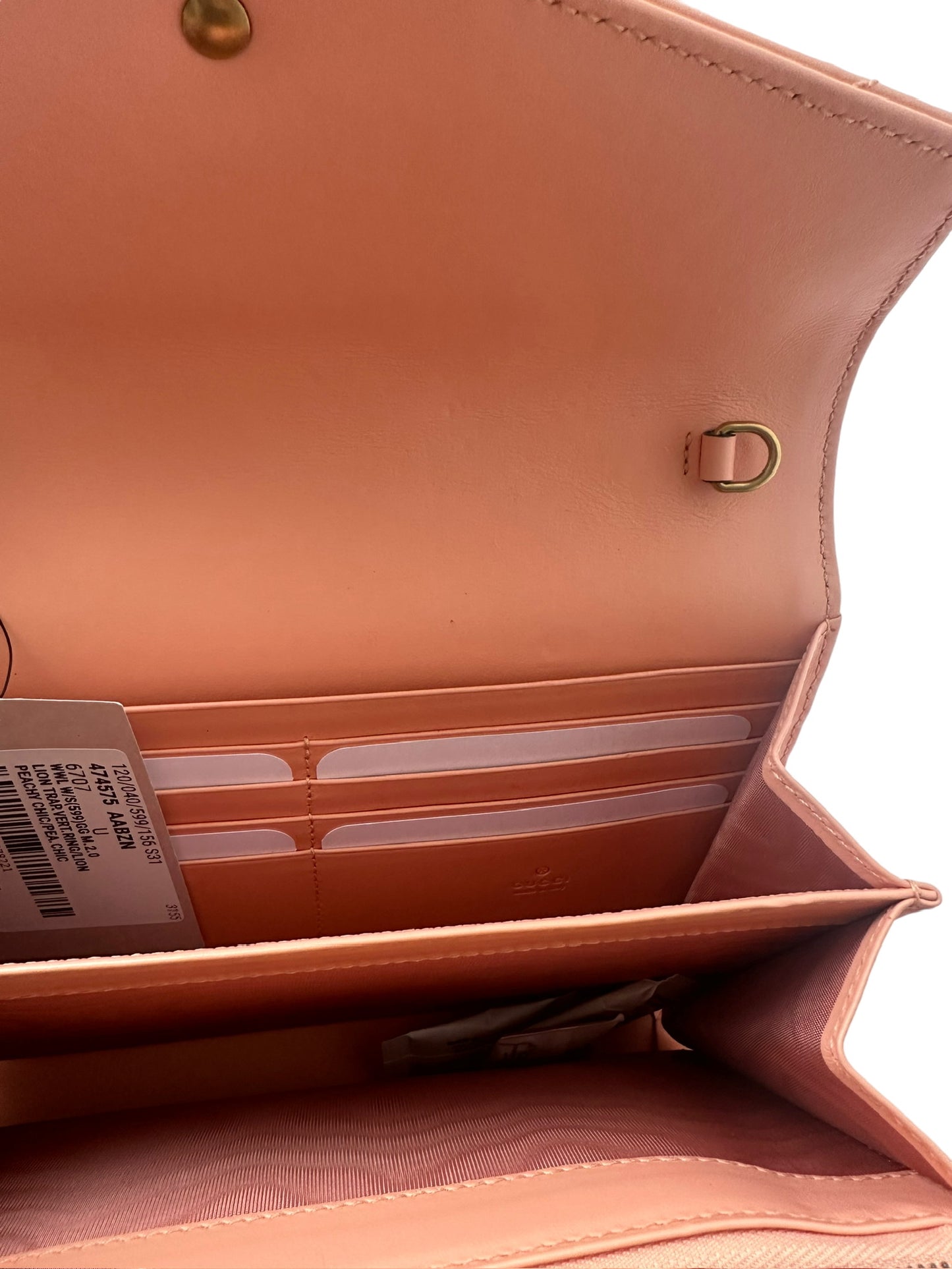 GUCCI - GG Marmont Wallet on Chain Peach
