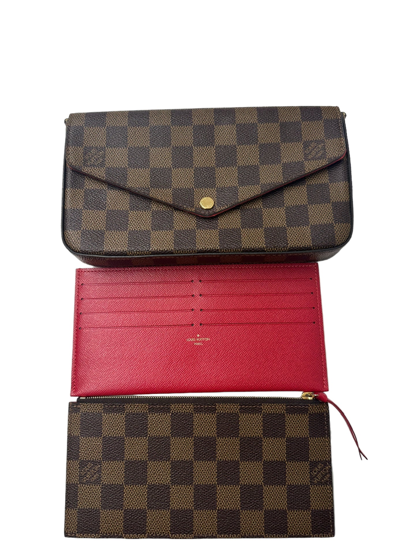 LOUIS VUITTON - Felicie Damier Ebene